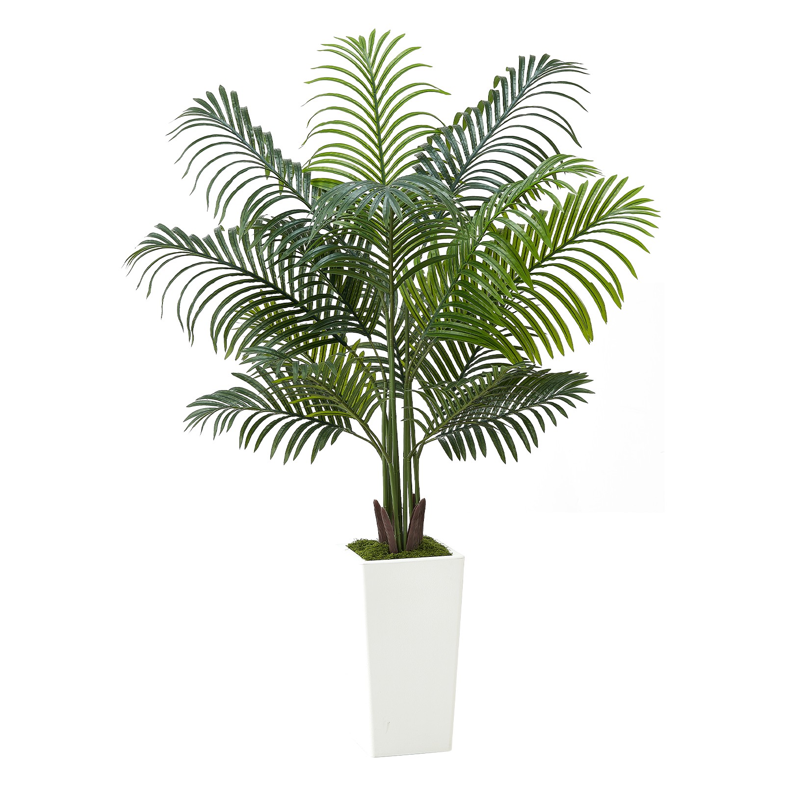 Uimoso 5ft Faux Areca Palm Tree in Pot for Indoor Home and Office Decoration