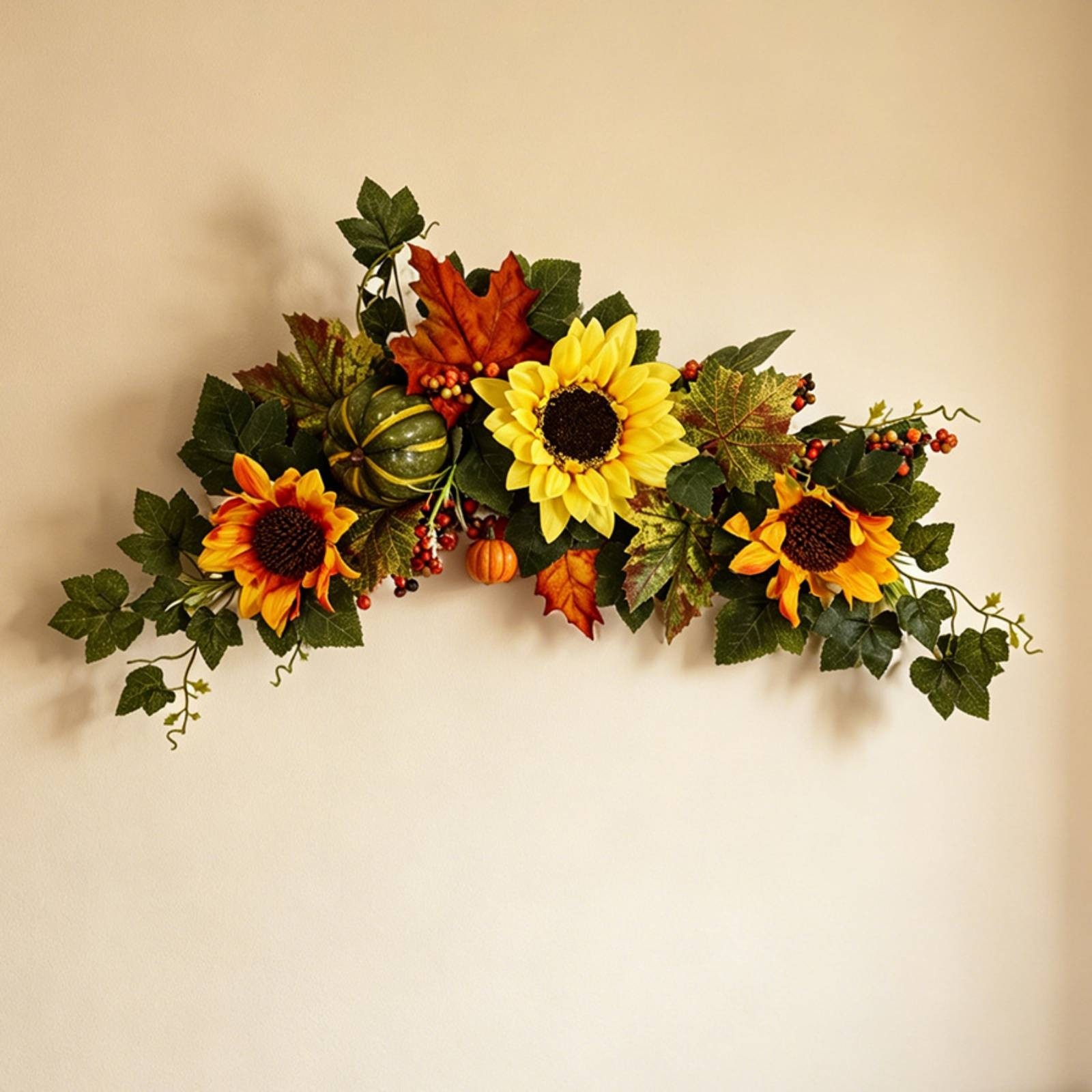 Autumn Festoon Wire Frame Fall Festoon Rustic Style