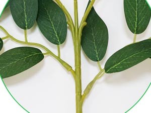 40pcs Italian Ruscus Greenery 68cm Artificial Greenery Stems Leaf Greenery