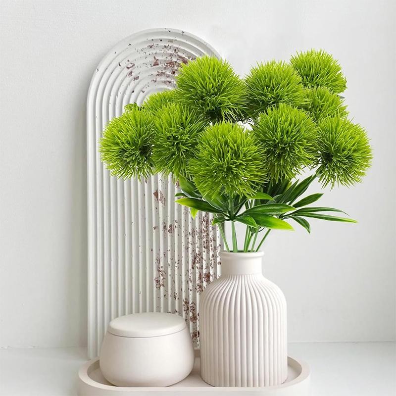 Artificial Dandelion Bouquet 3/5/10pc 26cm Fake Flowers for Home & Wedding Decor