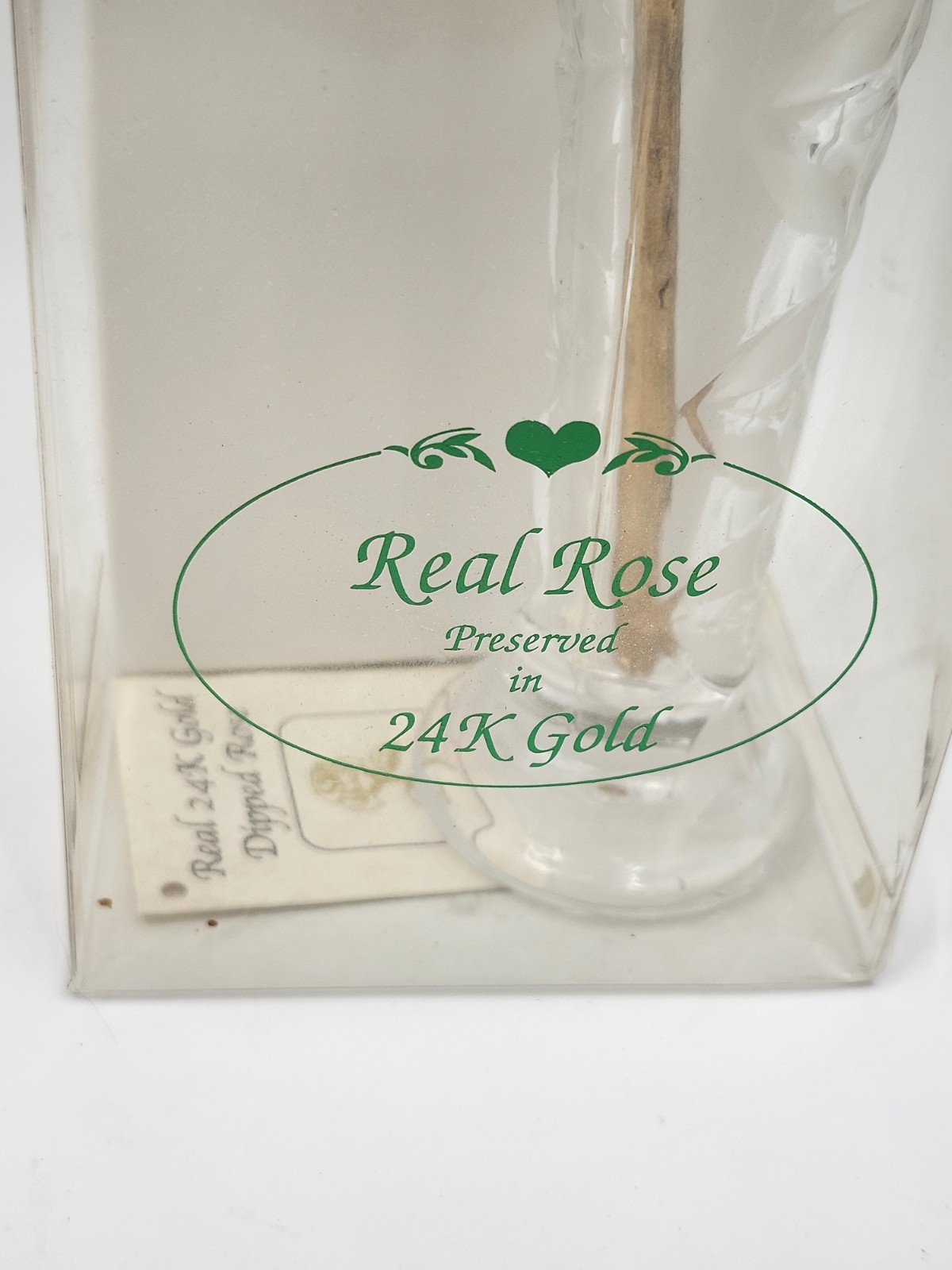 24k Gold Dipped Red Lacquer Real Rose With Beautiful Vase Valentine’s Day