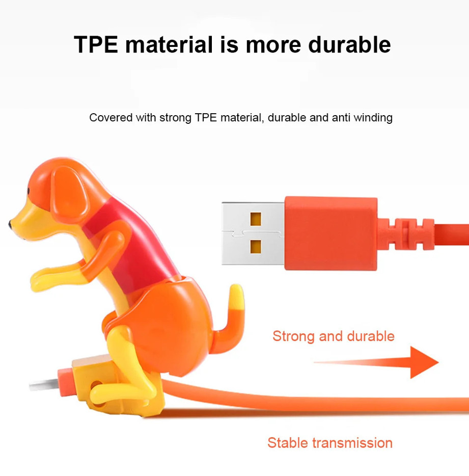 🐶Funny Humping Dog Fast Charger Cable