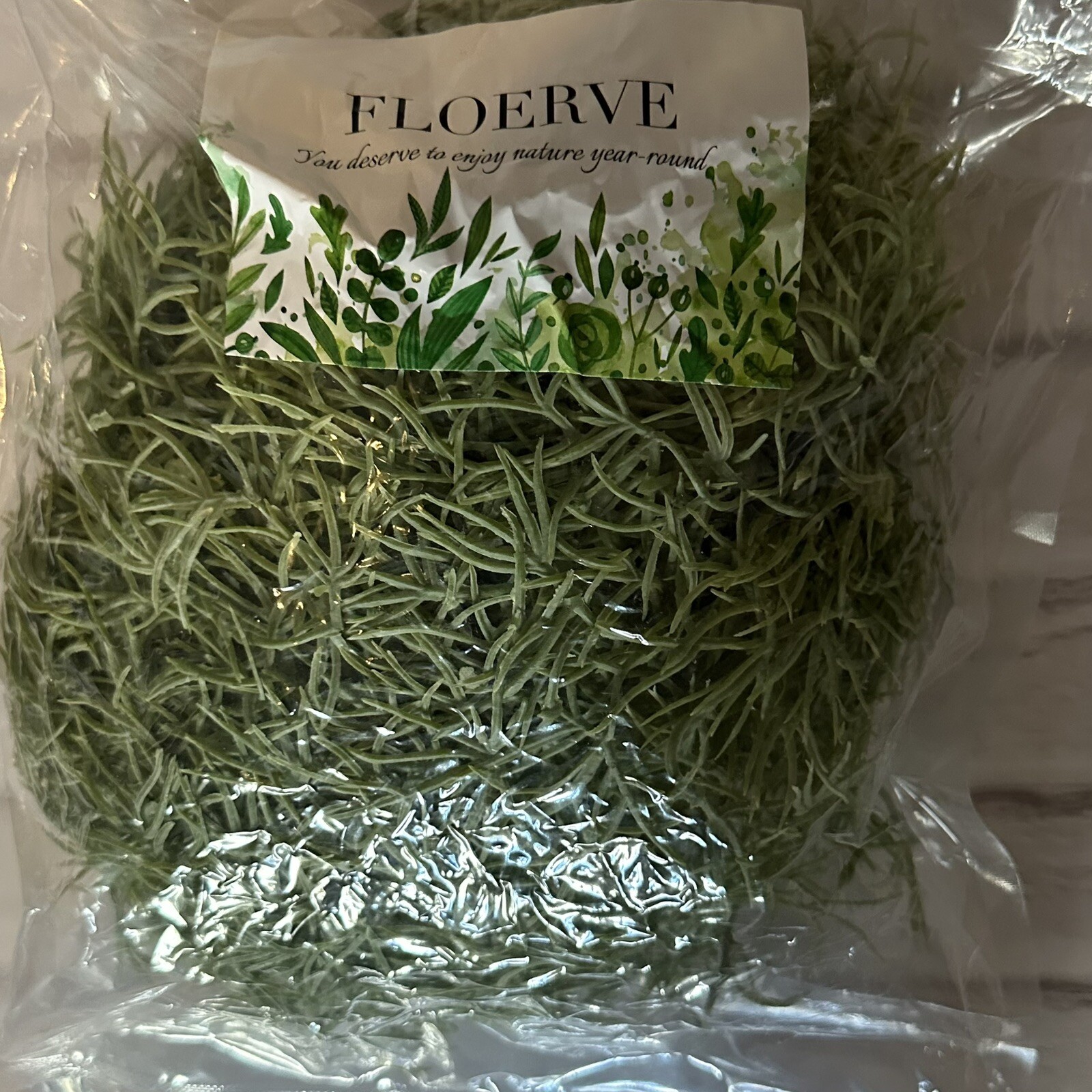 Fake Moss for Centerpieces Decor, Aftificial Green Moss for Plant
