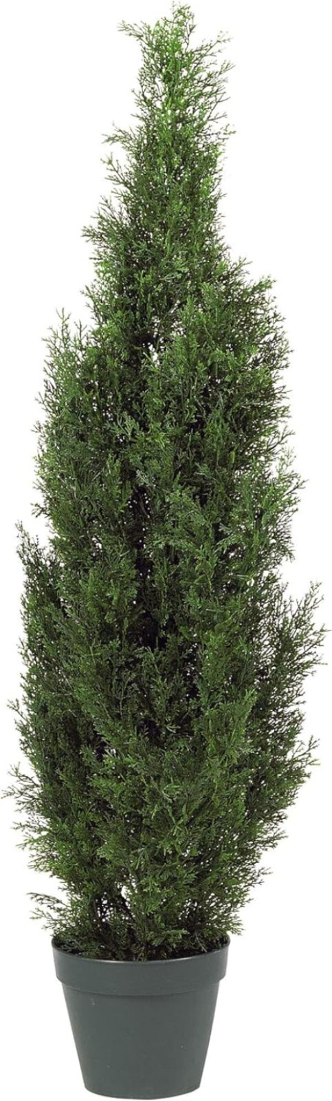 Elegant 4FT Faux Cedar Pine Tree with Bendable Branches for Indoor/Outdoor Decor