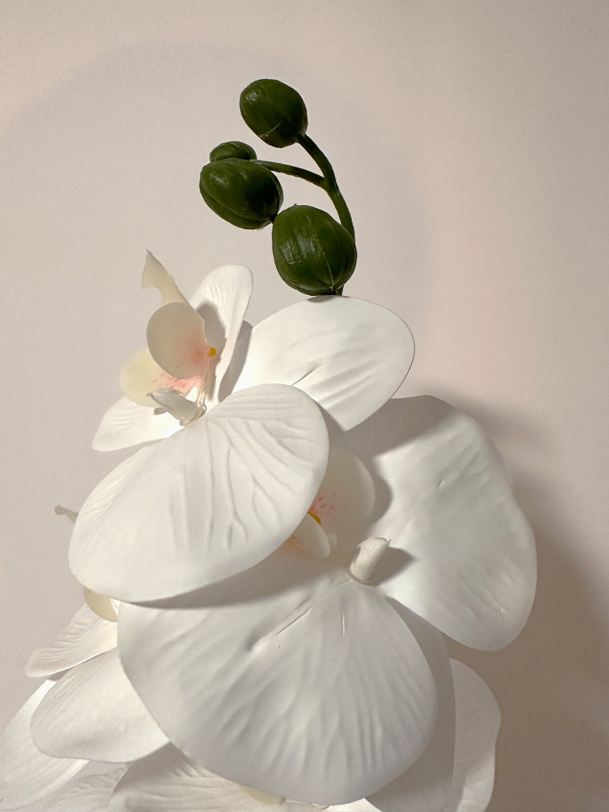 Artificial Flowers Potted Silk Orchid Faux Potted Flower Fake Phalaenopsis Decor
