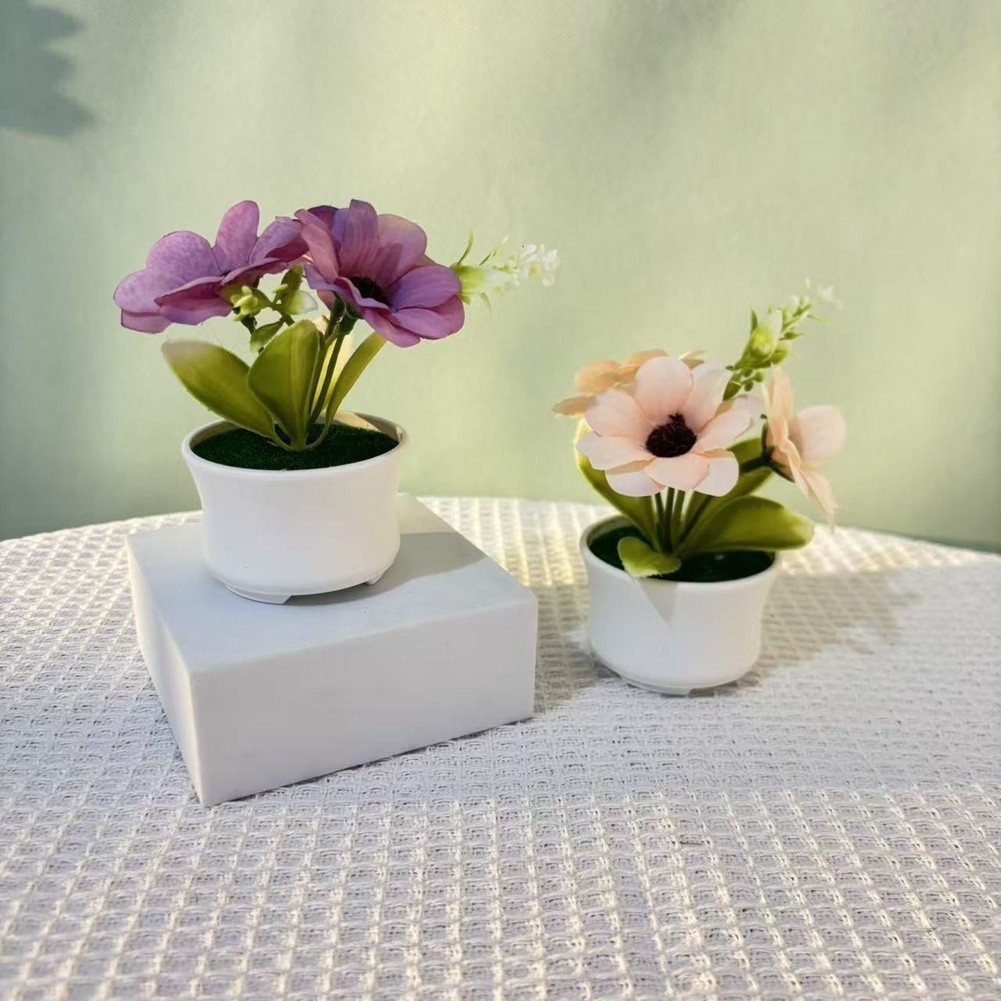 Tabletop for Decor Artificial Sunflower Sunflower Bouquet Fabric Cloth Material