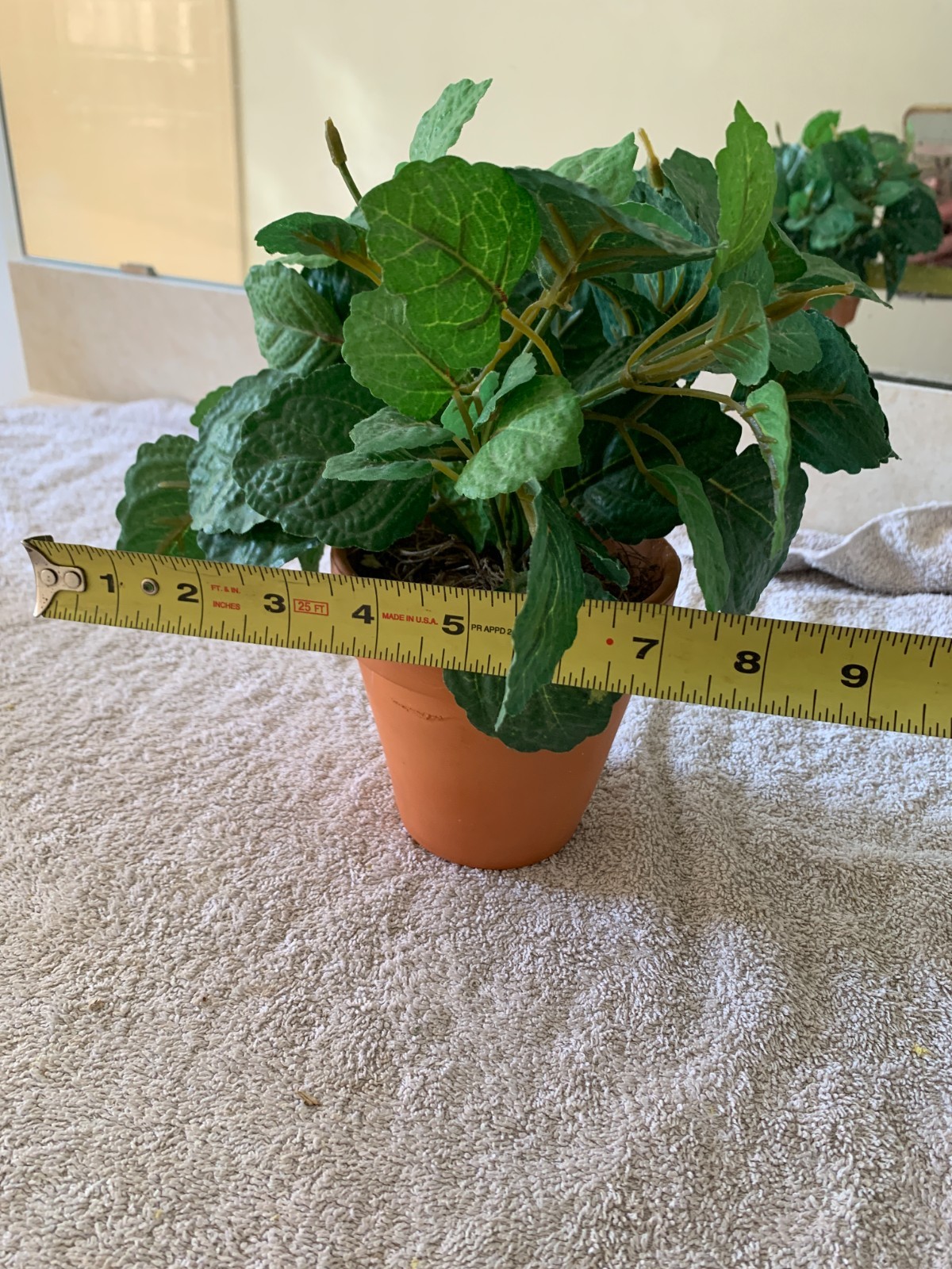 VTG 10″ Silk Plant – Silwick Unlimited – 1980s/90s – Realistic Green Foliage