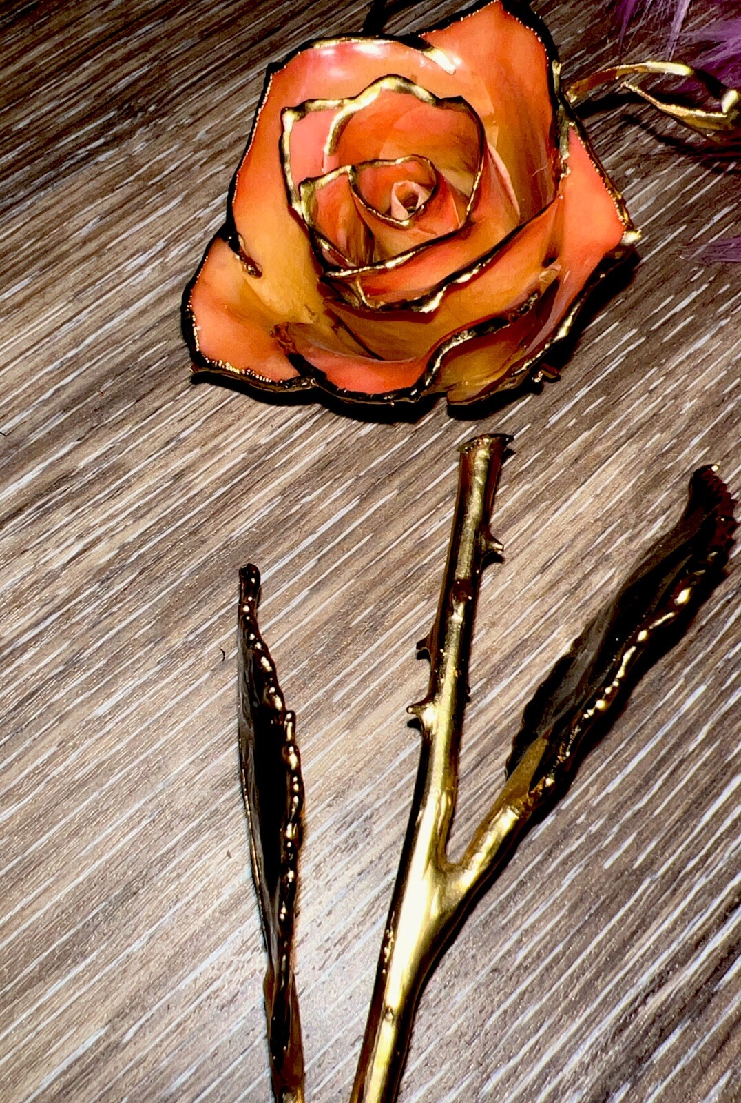 Gold Plated Forever Rose