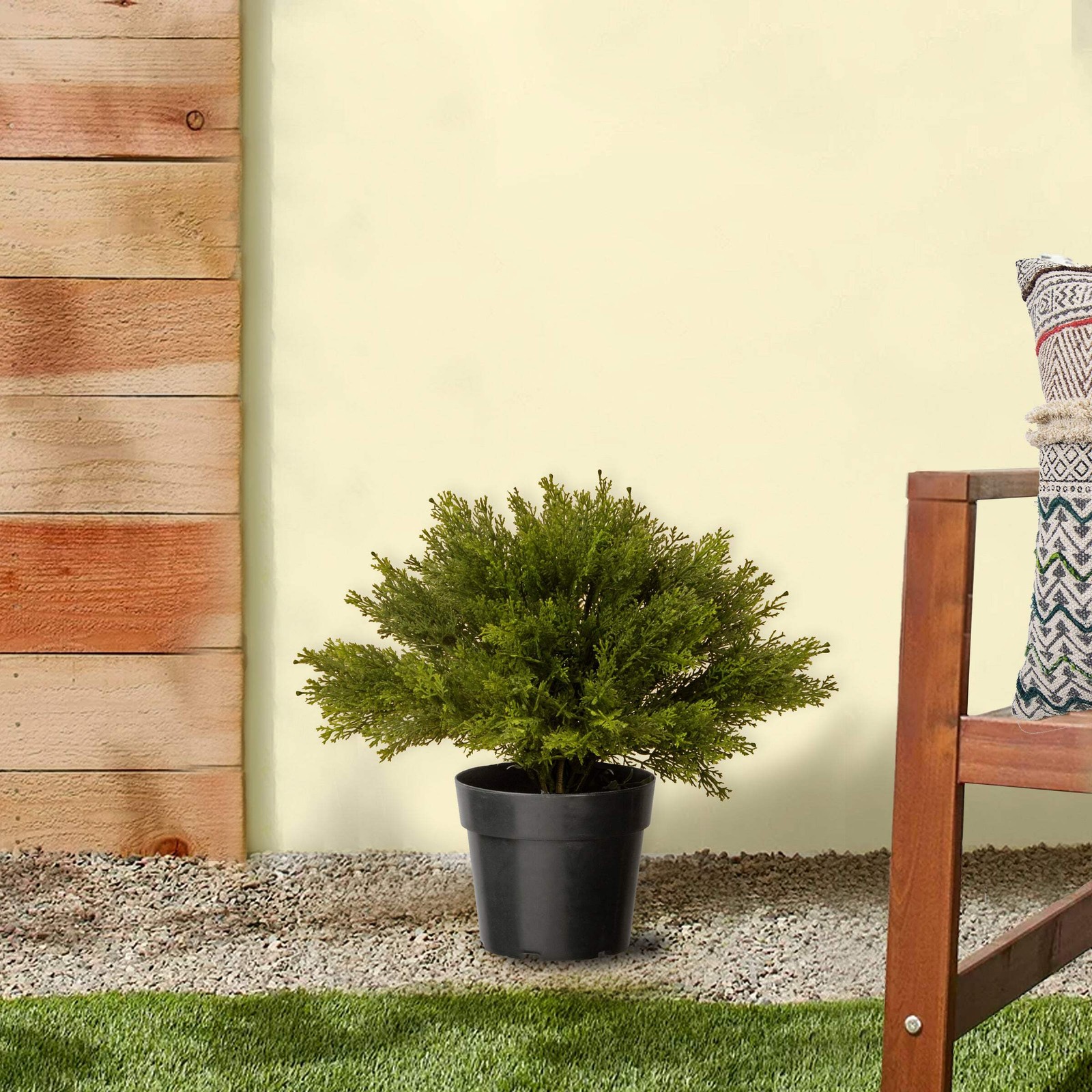 15 in. Globe Cedar Tree
