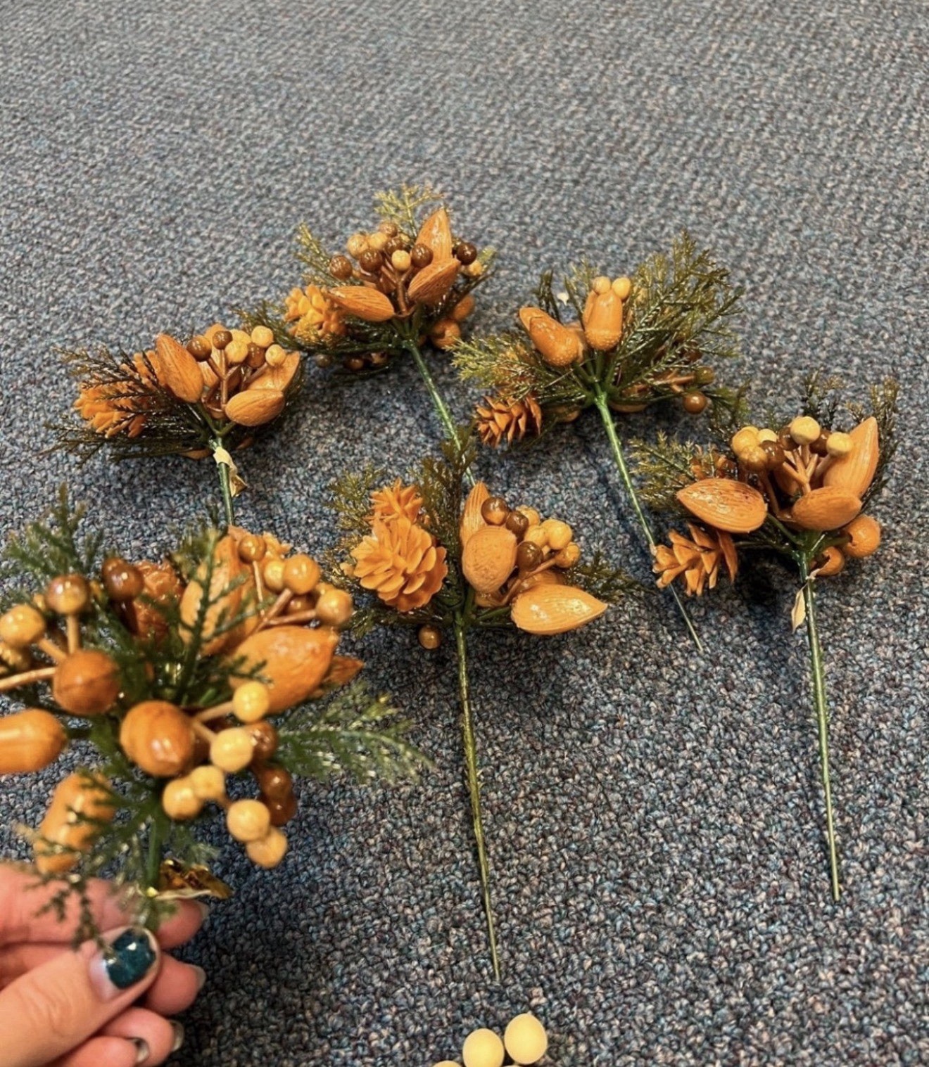 Fall autumn thanksgiving arrangement decor wreath garland dinner decor
