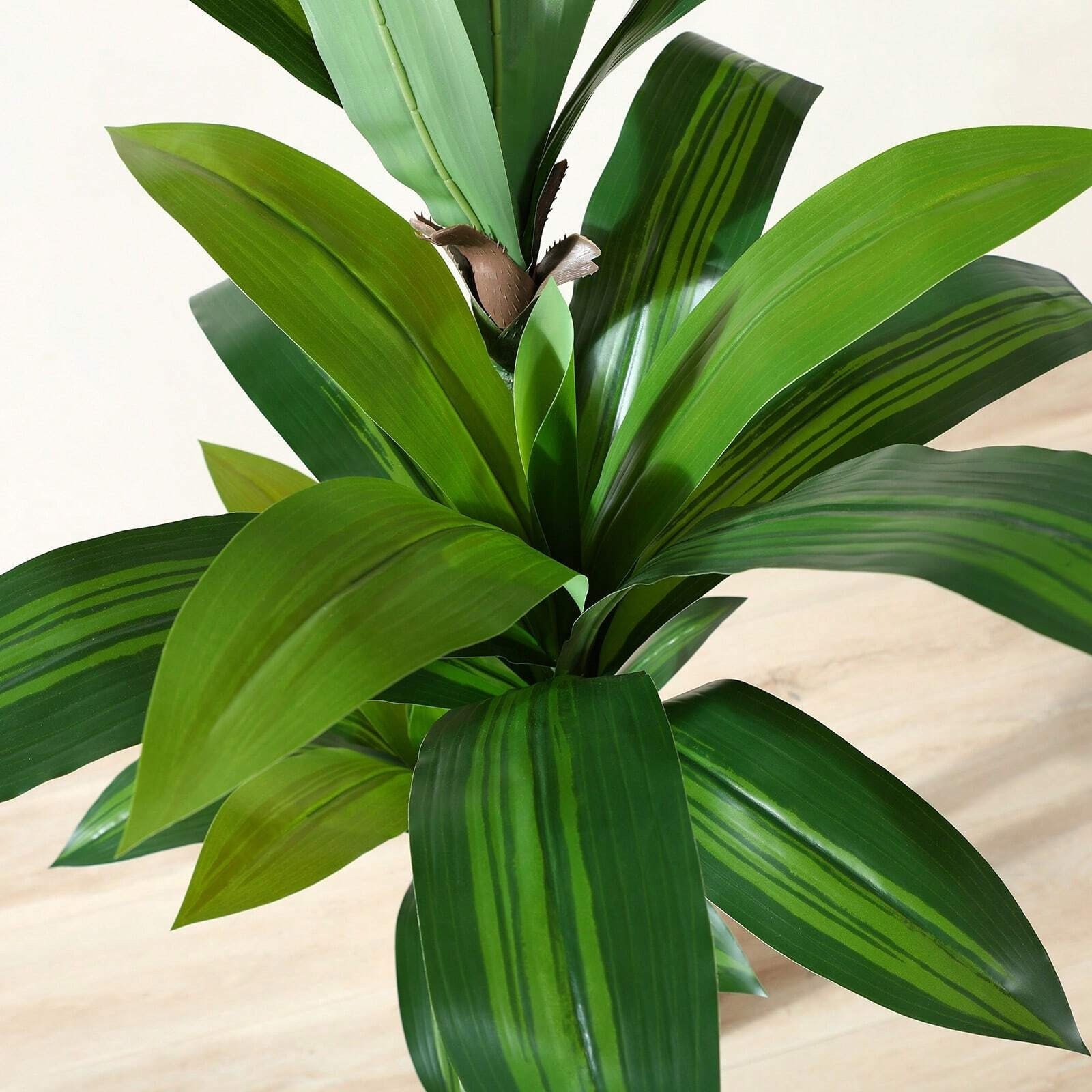 6FT Artificial Dracaena Tree Large White Planter Faux Indoor Plant