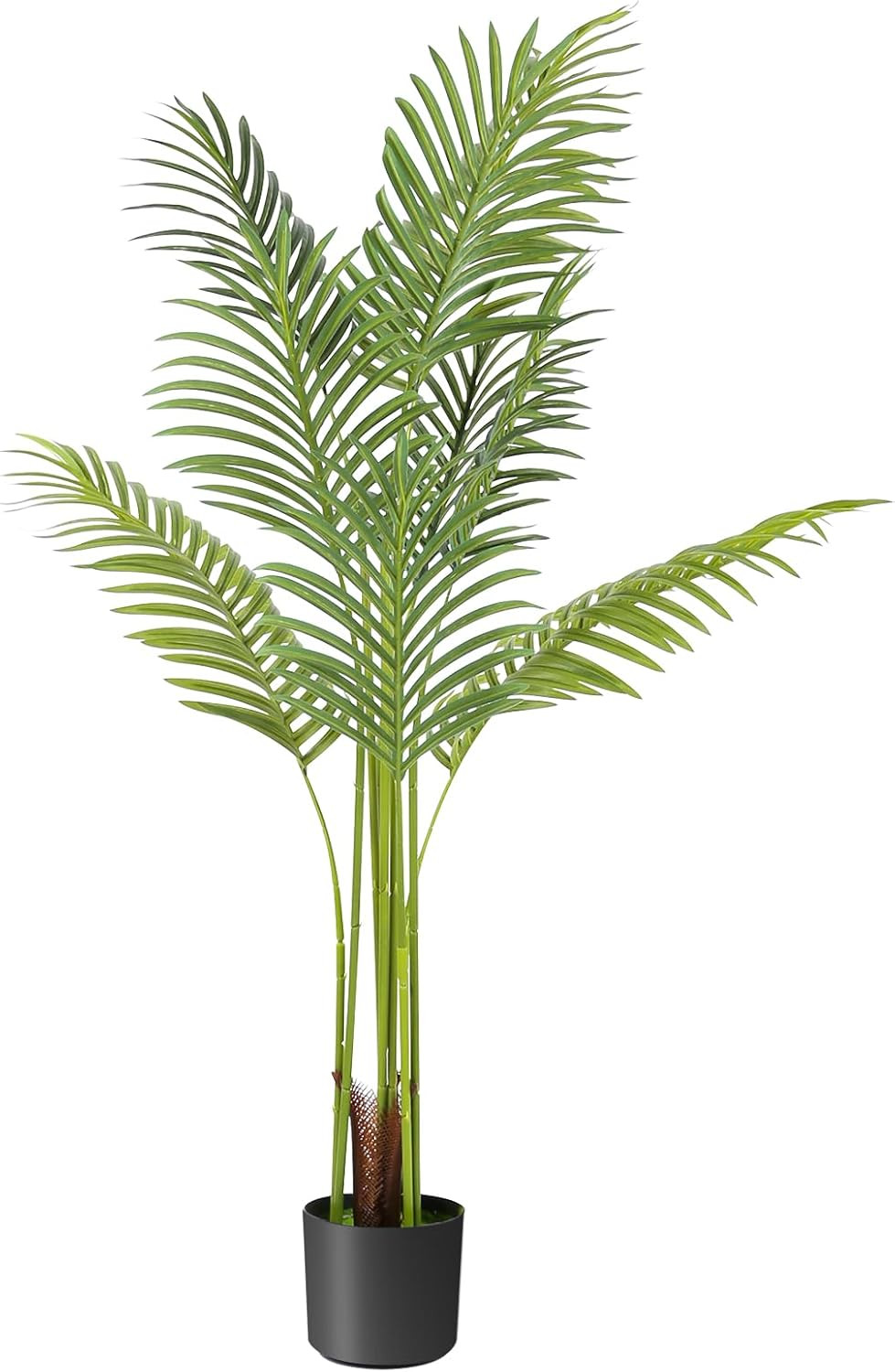 Artificial Bird of Paradise Plant Fake Tropical Palm Tree for Indoor Outdoor, Pe