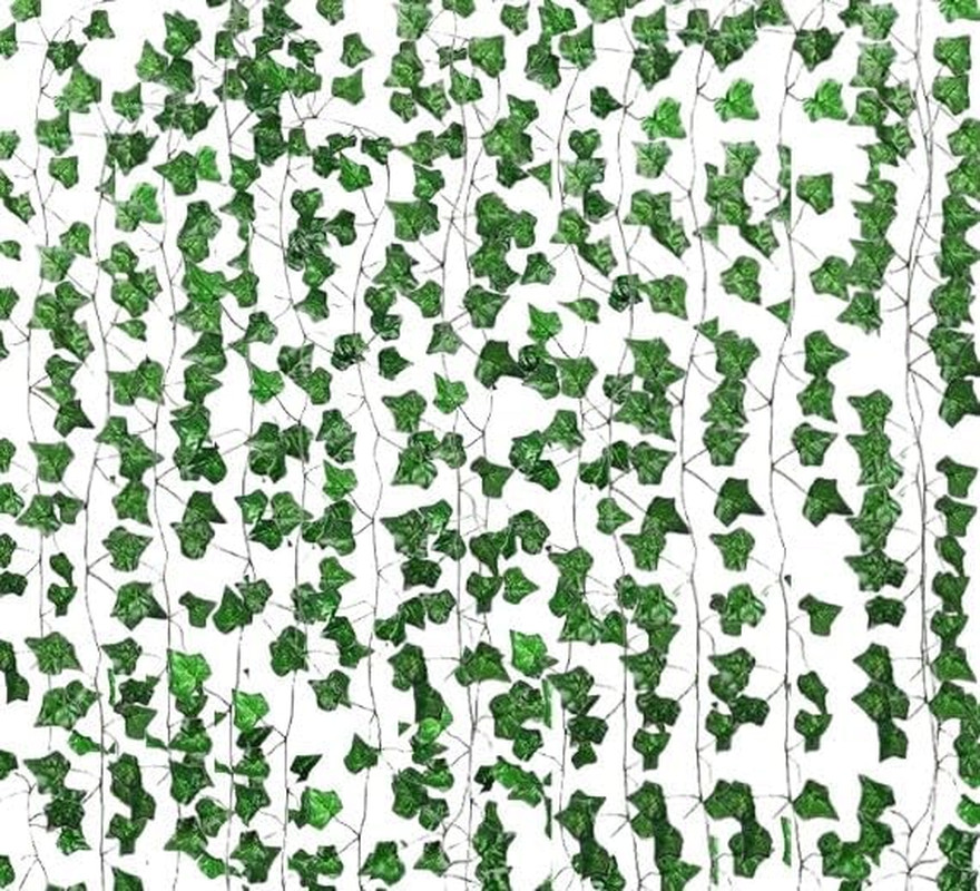 Faux Ivy Garland 12PCS 84FT Artificial Hanging Vine Wall Decor for Home Garden