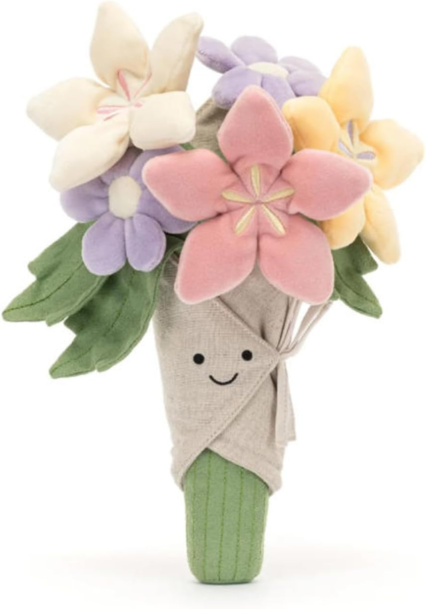 Bouquet of Flowers Plush Plant Flowers Stuffed Plant Plushie Doll Gifts for Kids