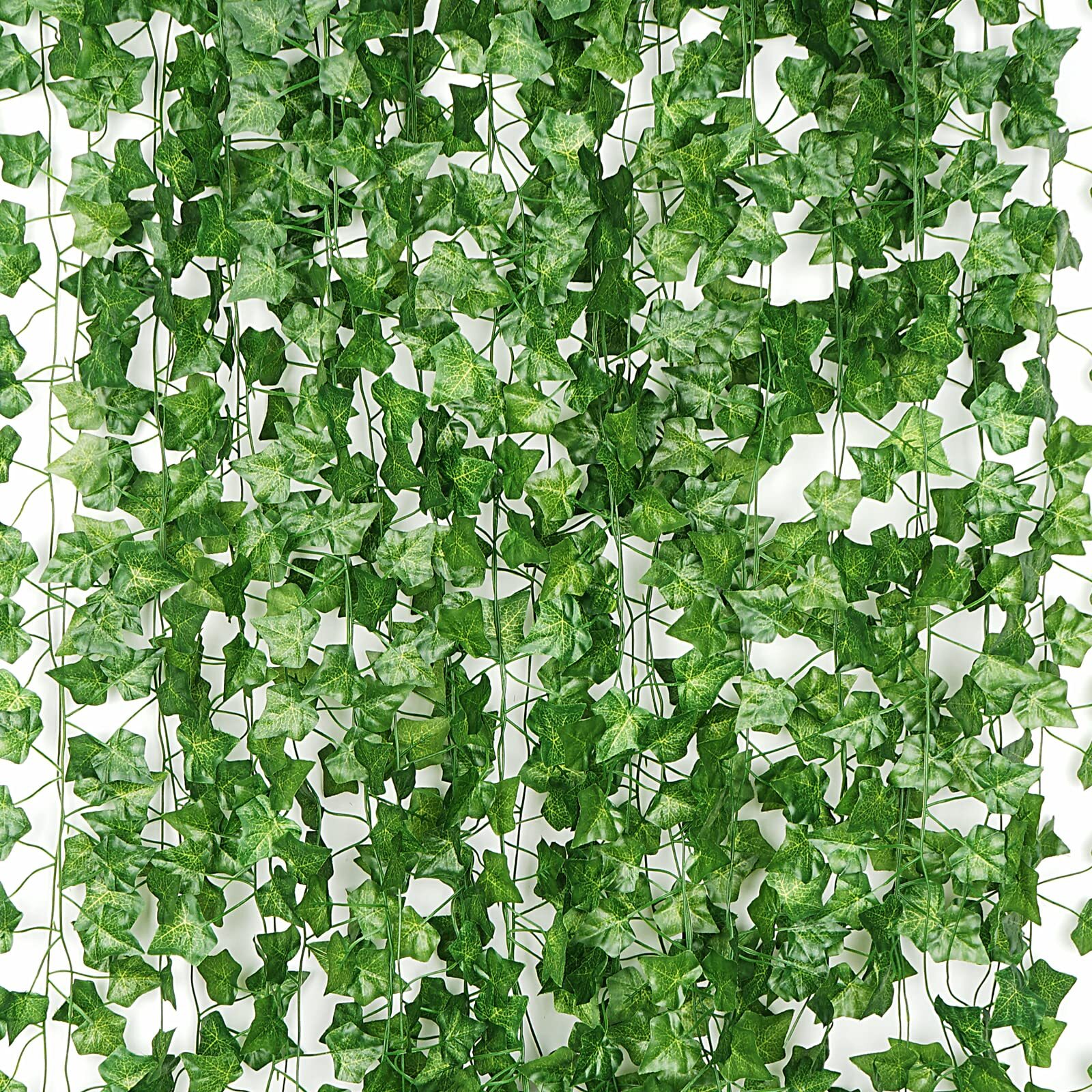 12 Pack 86 Ft Artificial Ivy Garland Fake Ivy Leaf Plants Vine Greenery Garland