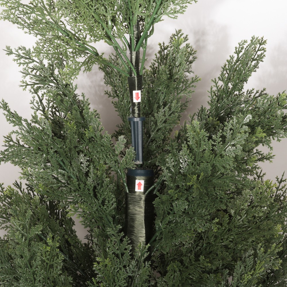 5FT artificial cypress tree realistic indoor and outdoor fake pruning plant