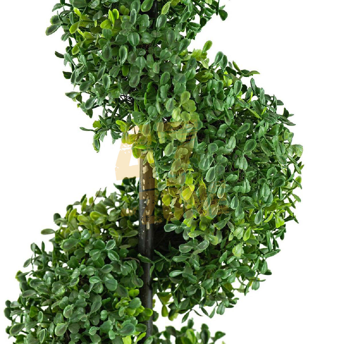 Faux Boxwood Tree Green and Brown Artifical Indoor Outdoor Garden Home Decor