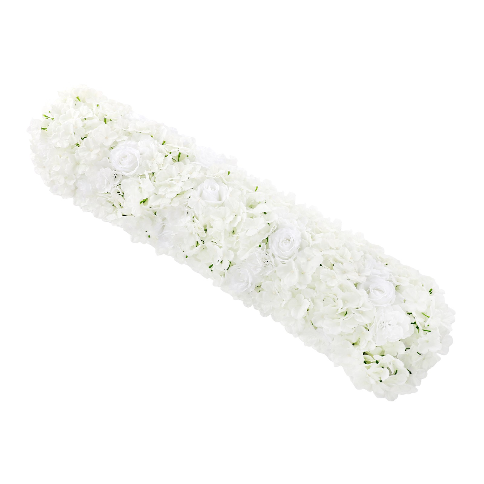 White Artificial Flowers for Home Party Wedding,Artificial Silk Flowers Row,HOT!