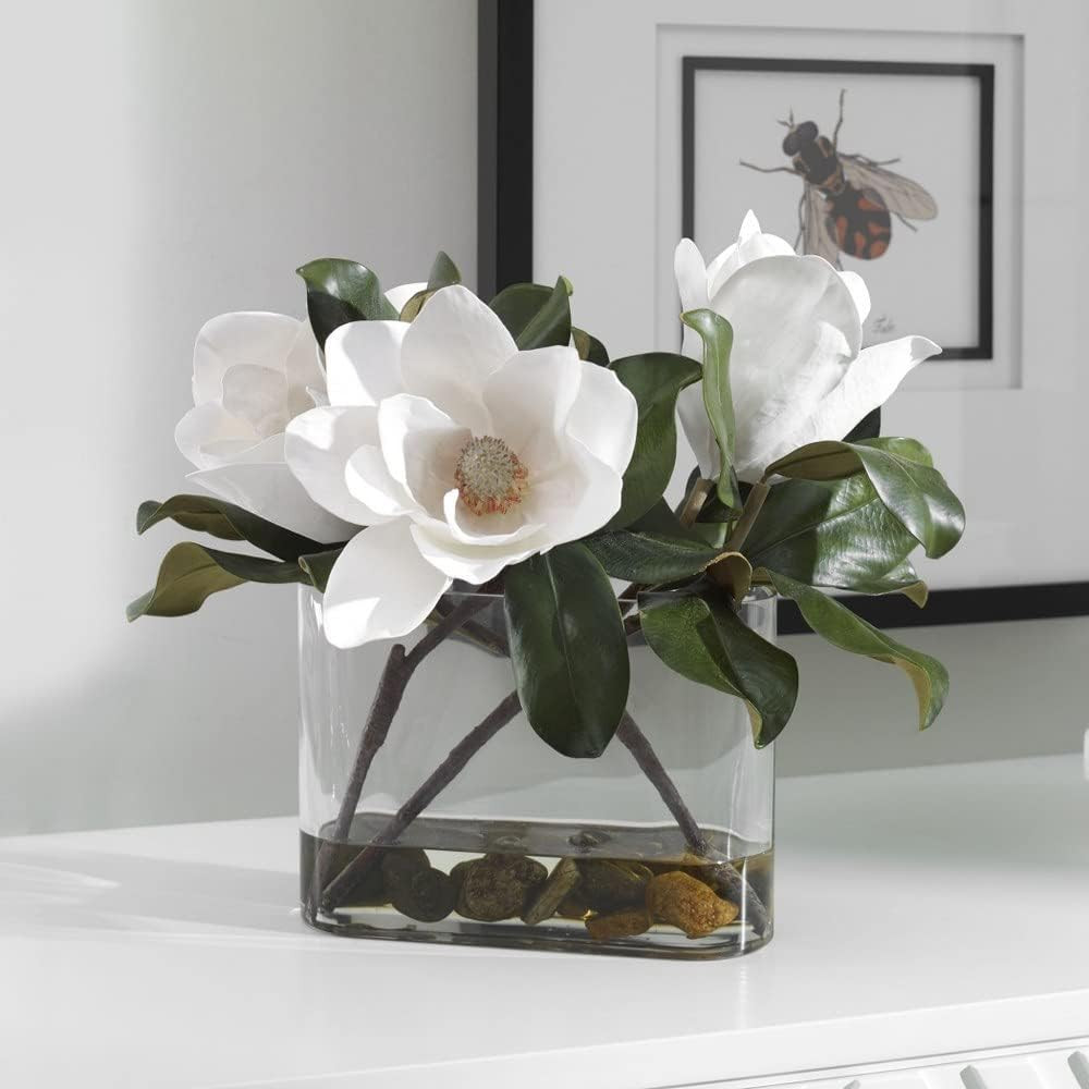 Elegant 16.5 Inch Middleton Flower Centerpiece for Home Decor
