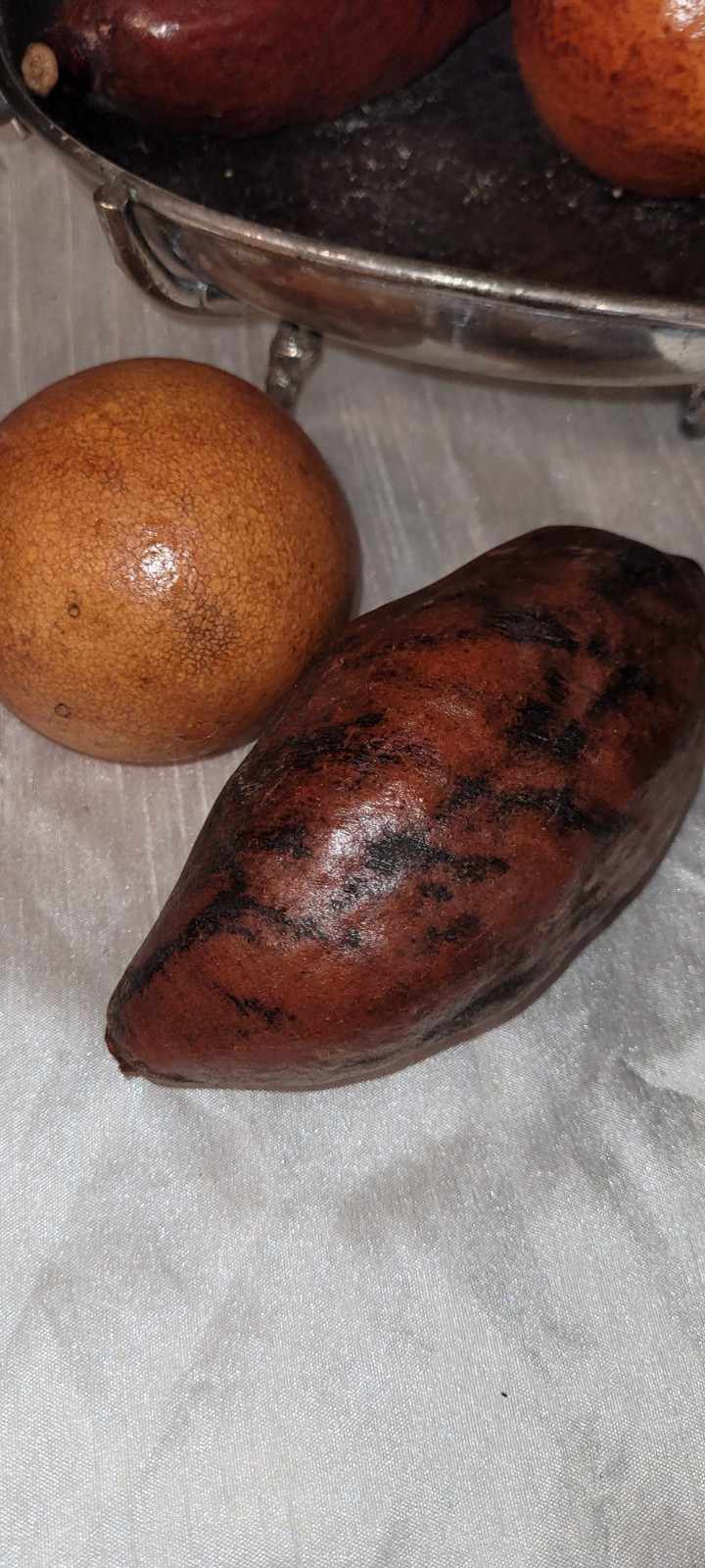 Decorative Natural Dried Tropical Seed Pods Set Of 4 Rustic Bowl Filler