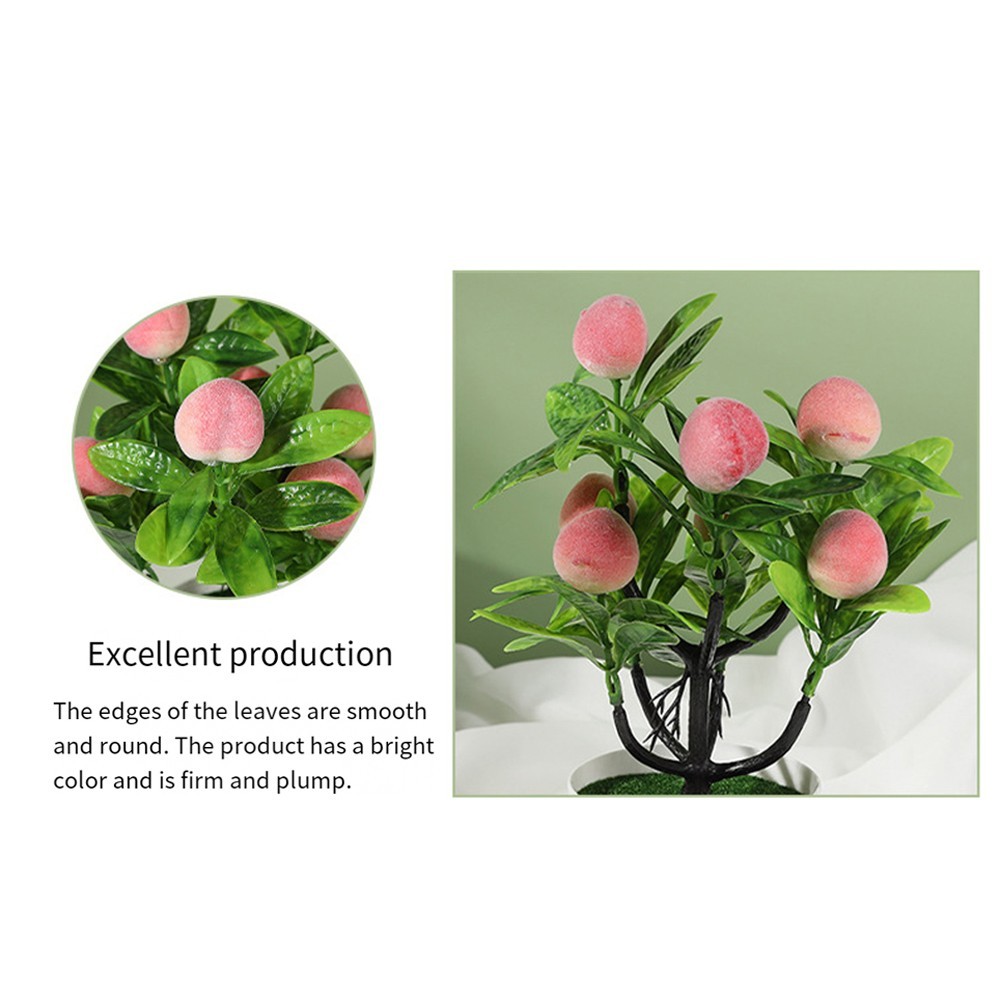 Fruit Bonsai Coffee Table Decor Coffee Table Decoration Fade Resistant