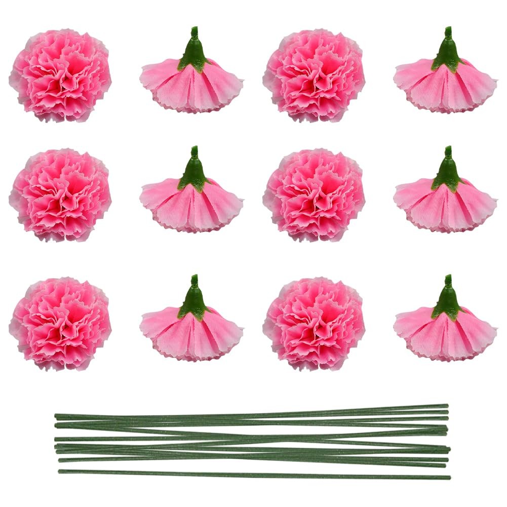 30 Pcs Artificial Marigold Flower Heads Fake Diwali Flowers Halloween Faux Fl…