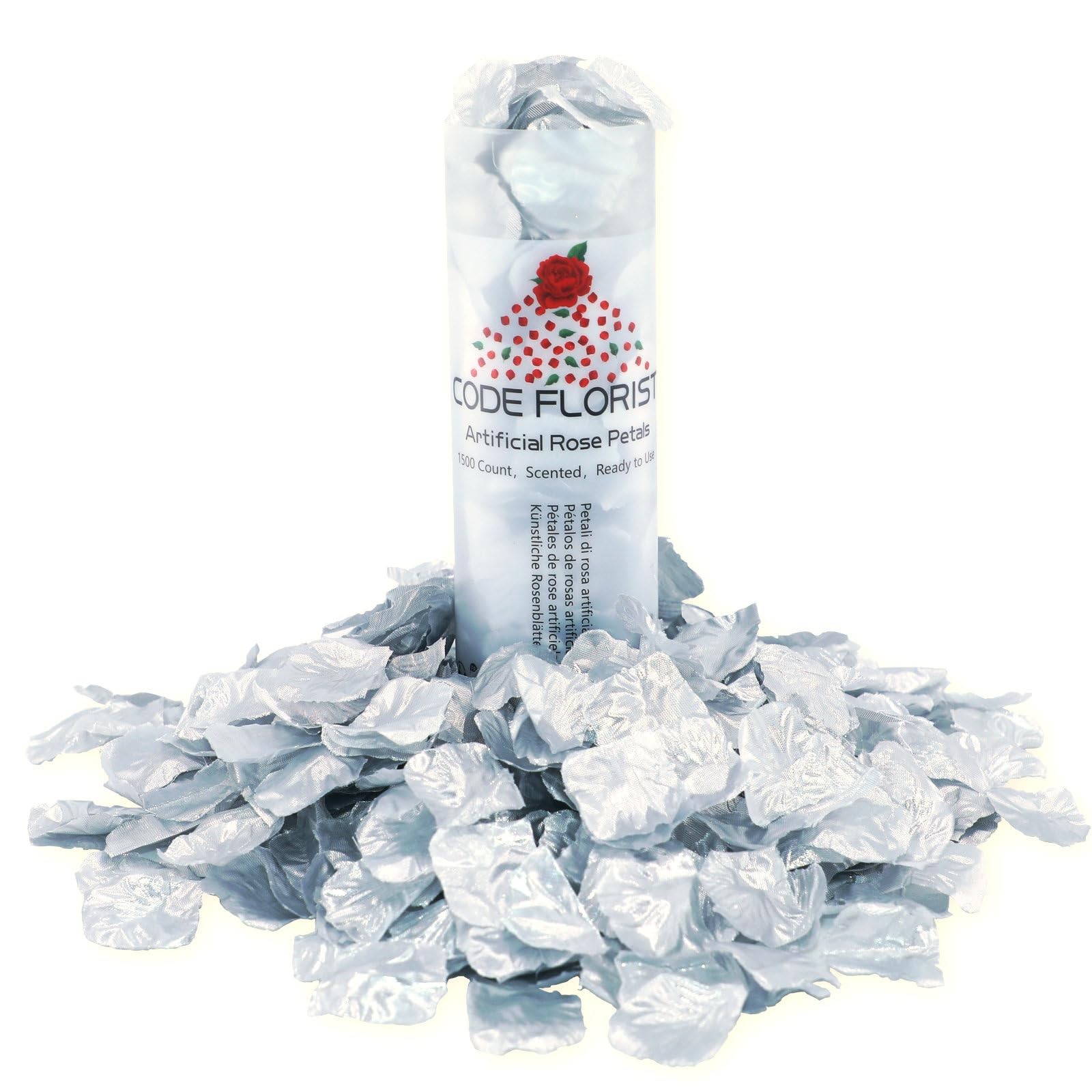 FLORIST 1500 PCS Silk Rose Petals for Valentine’s Day,Fake Rose Petals for Ro…