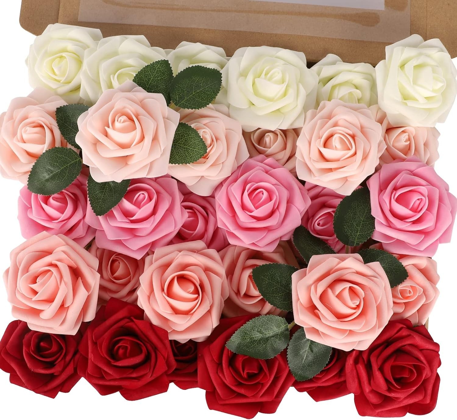 Artificial Roses for DIY Wedding Bouquet