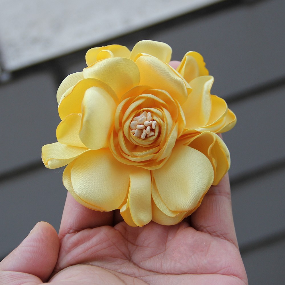 8.5cm High End Women’s with Great Temperament Peony Chest Flower Fashionable