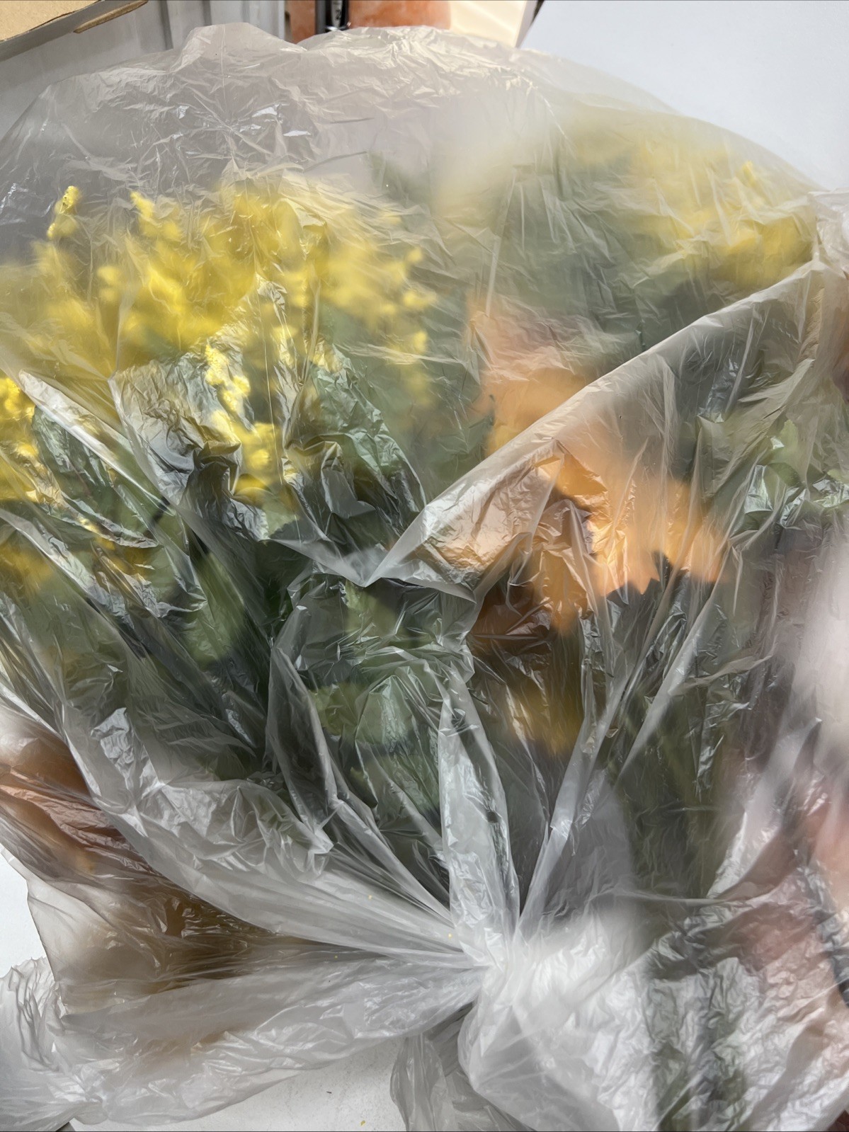 Fall Leaves And Flower Craft Stems- 5 Bags Full