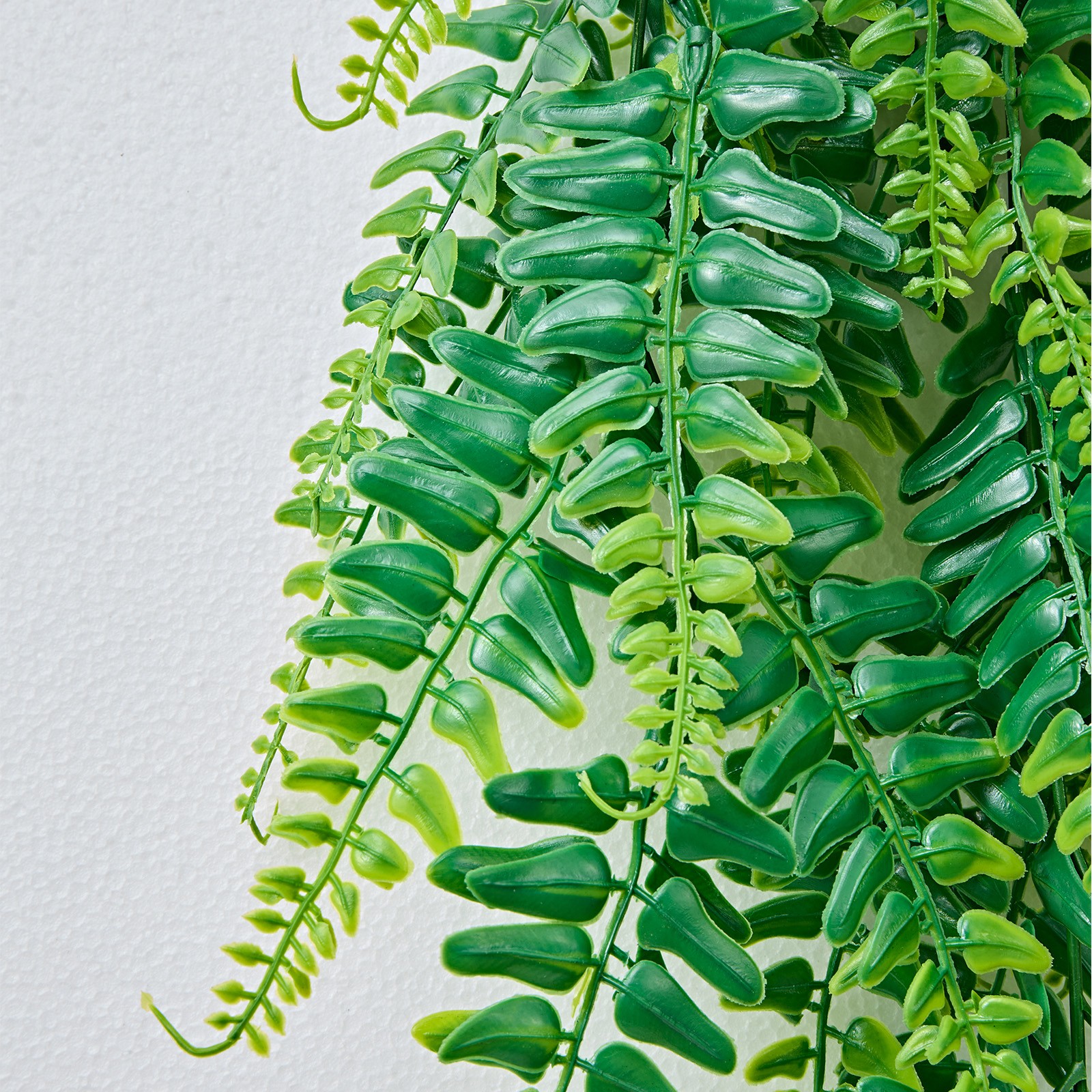 Uimoso 32″ Artificial Hanging Boston Fern Bush for Wall and Event Decor, 12 Pcs
