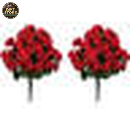 Primrue Set of 2 Artificial Silk Flowers with Pickets