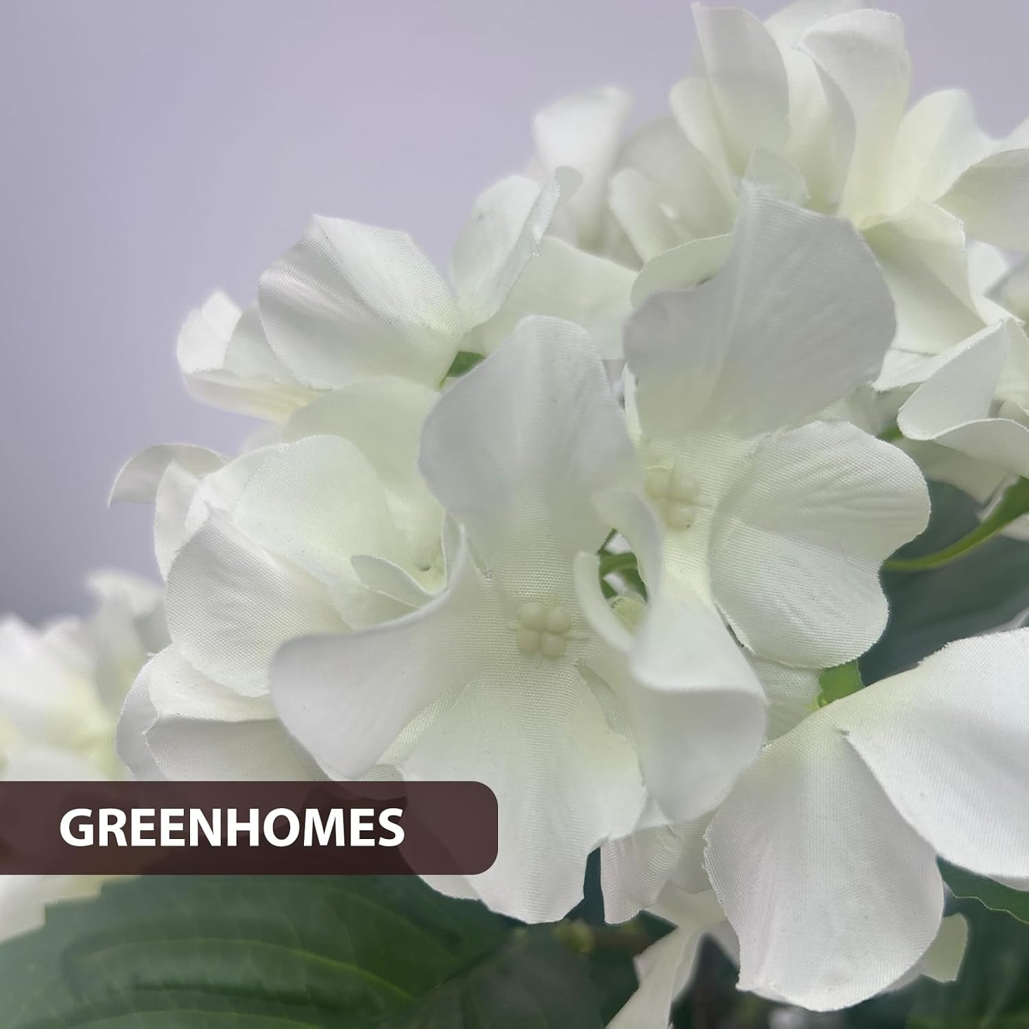3FT Artificial Hydrangea Tree, White Hydrangea Artificial Flowers for Indoor Out