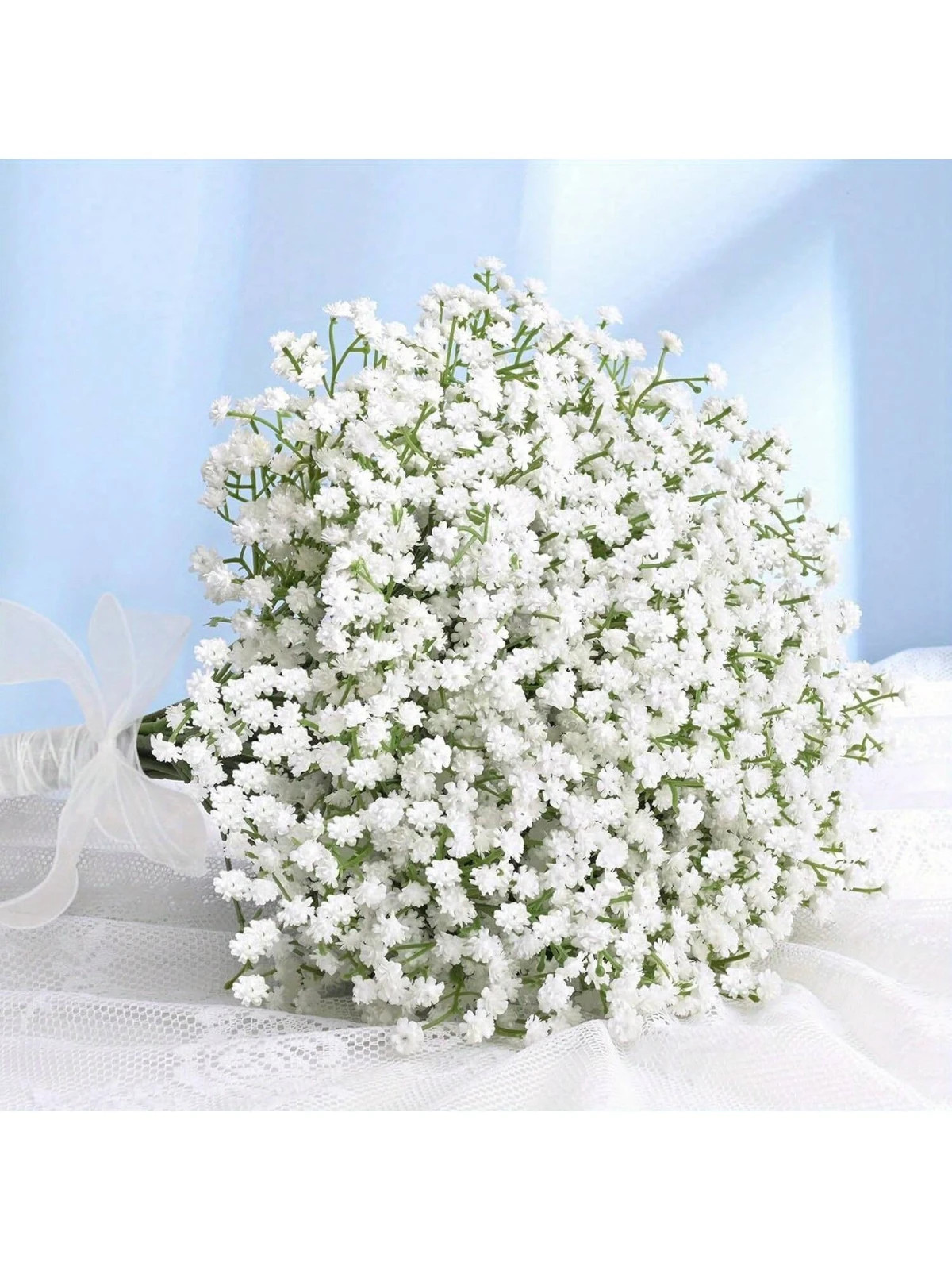 5/10/20/30/40Pcs Artificial Baby’s Breath .Ideal For Wedding,Decore,Home,Room Uk