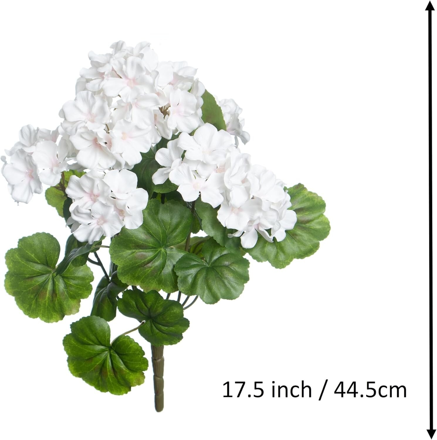 White & Pink Geranium Bush by Ashland – Spring Floral, Greenery, and Home Décor