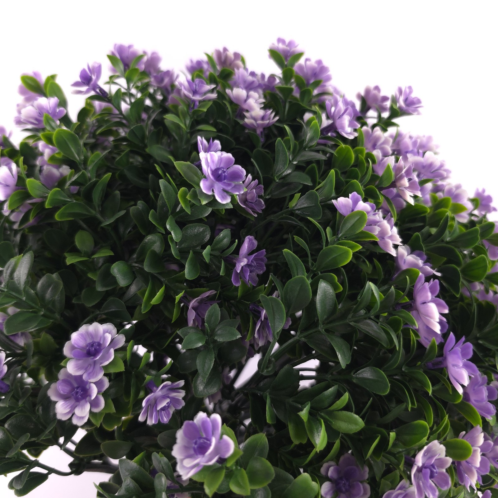 Wicker Park 20″ Oversized Faux Wildflower Urn Filler Purple