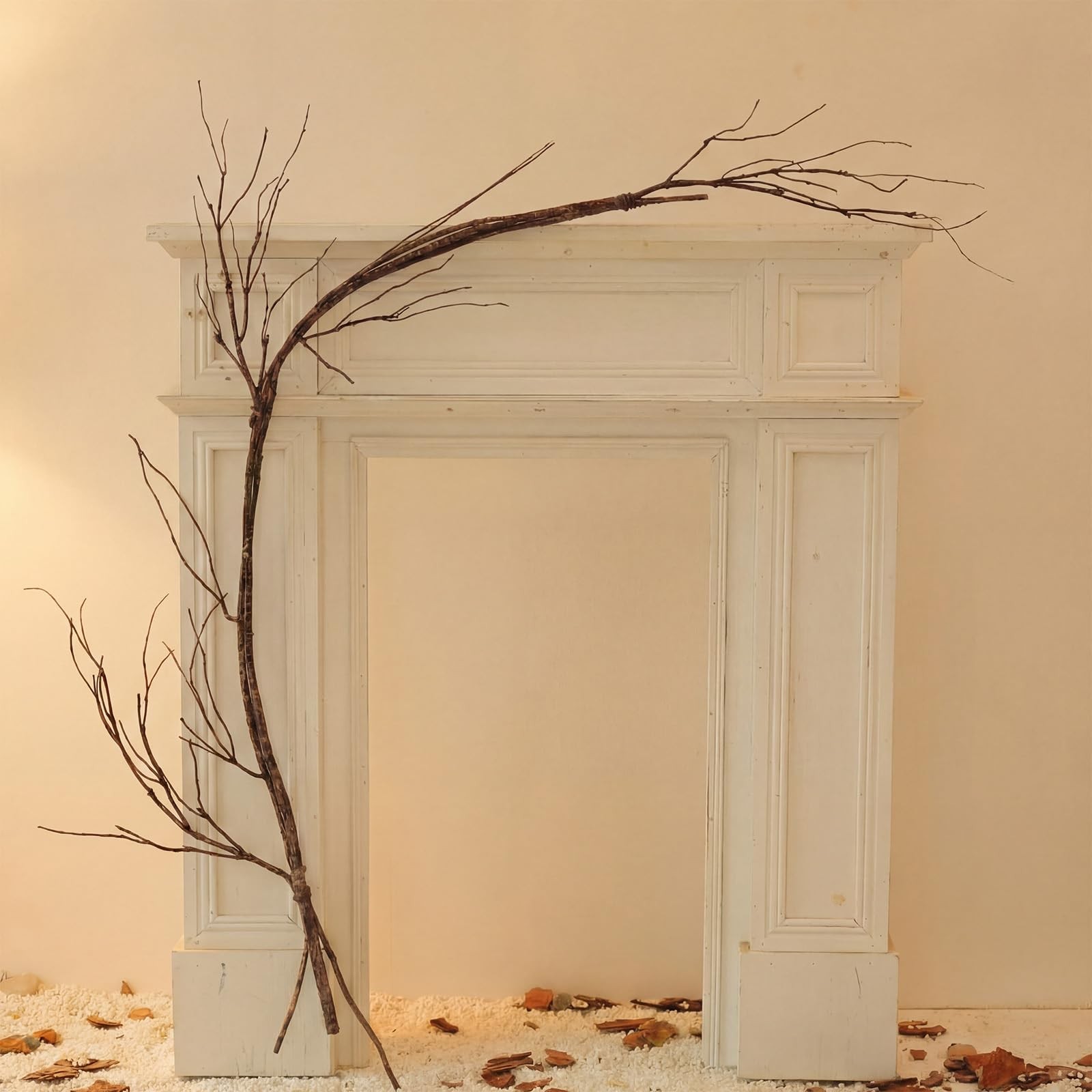 71 Inch Artificial Tree Branches Large Bendable Faux Twig Branches with Metal…