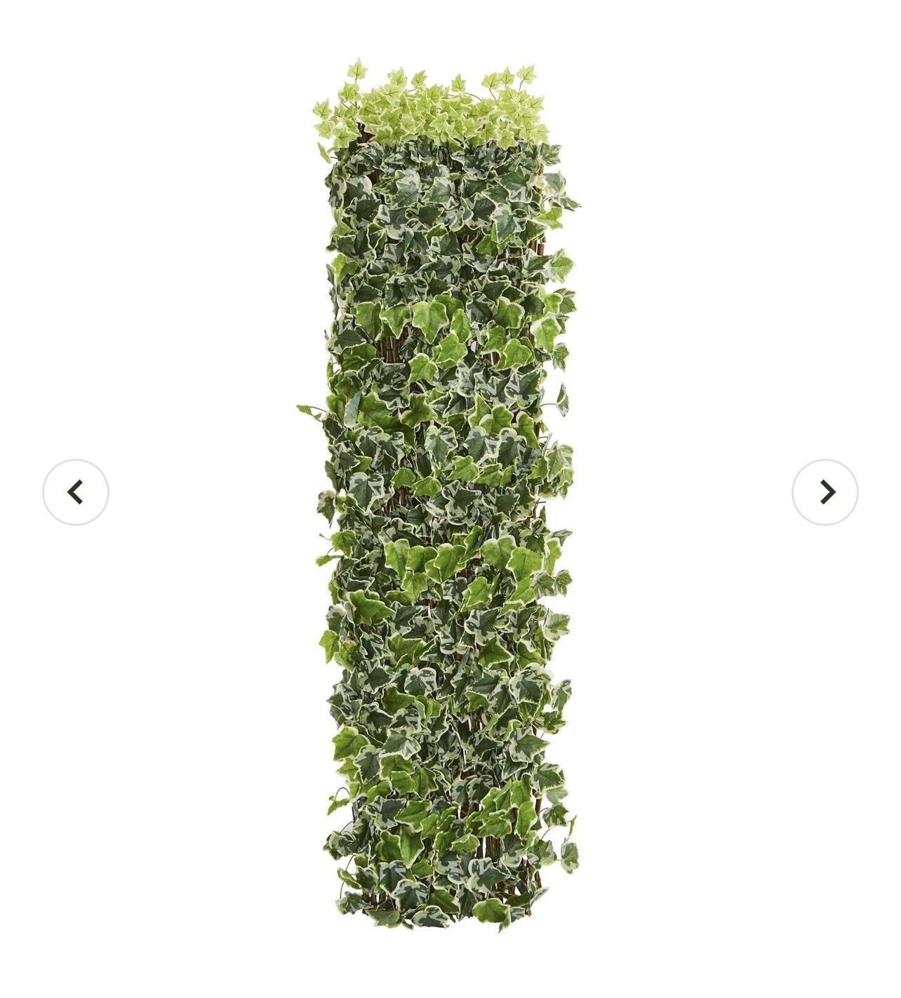 39″ English Ivy Expandable Fence UV Resistant & Waterproof Trellis. Retail $219