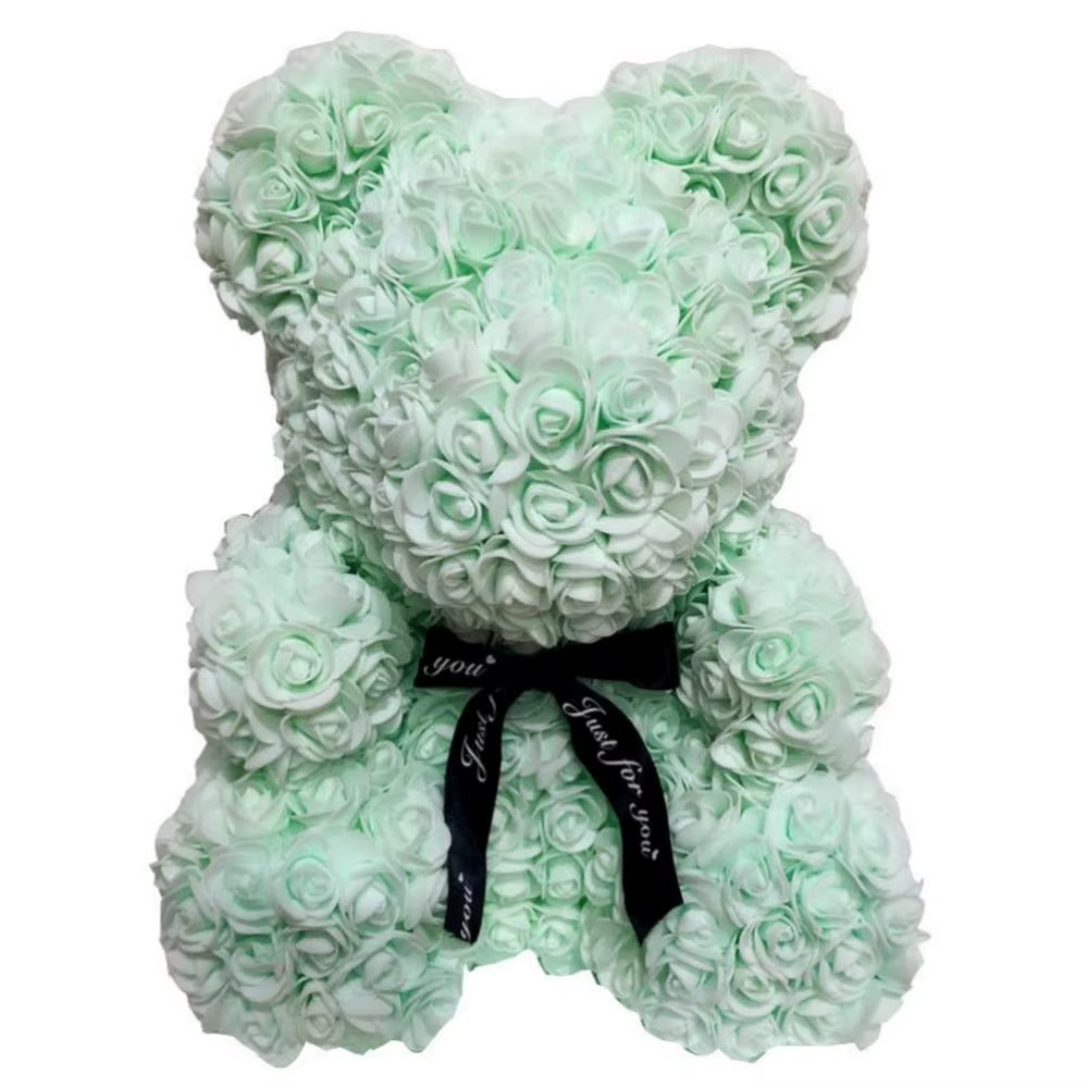 1Pc 25Cm Artificial Foam Flowers Panda Bear Rose Bear Romantic Creative Gifts F