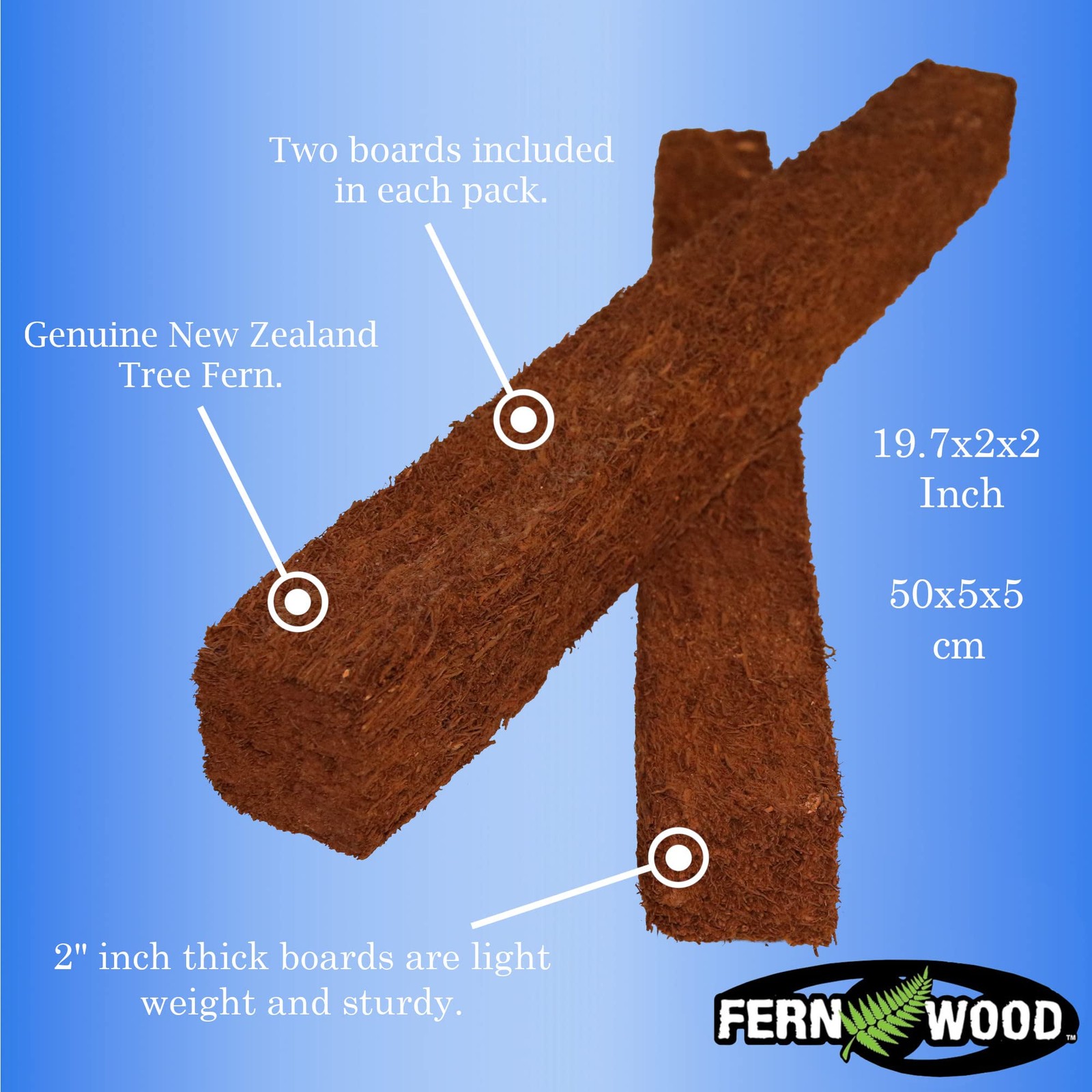 Tree Fern Totem Board- for Orchids, Aroids, and Other Climbing Plants | Soft,…