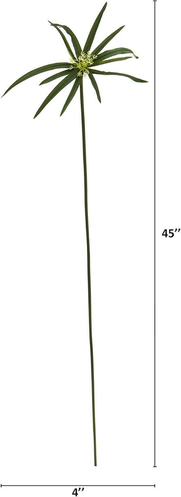 Set of 12 Green 45″ Cyperus Silk Plants – Lifelike Artificial Sprays