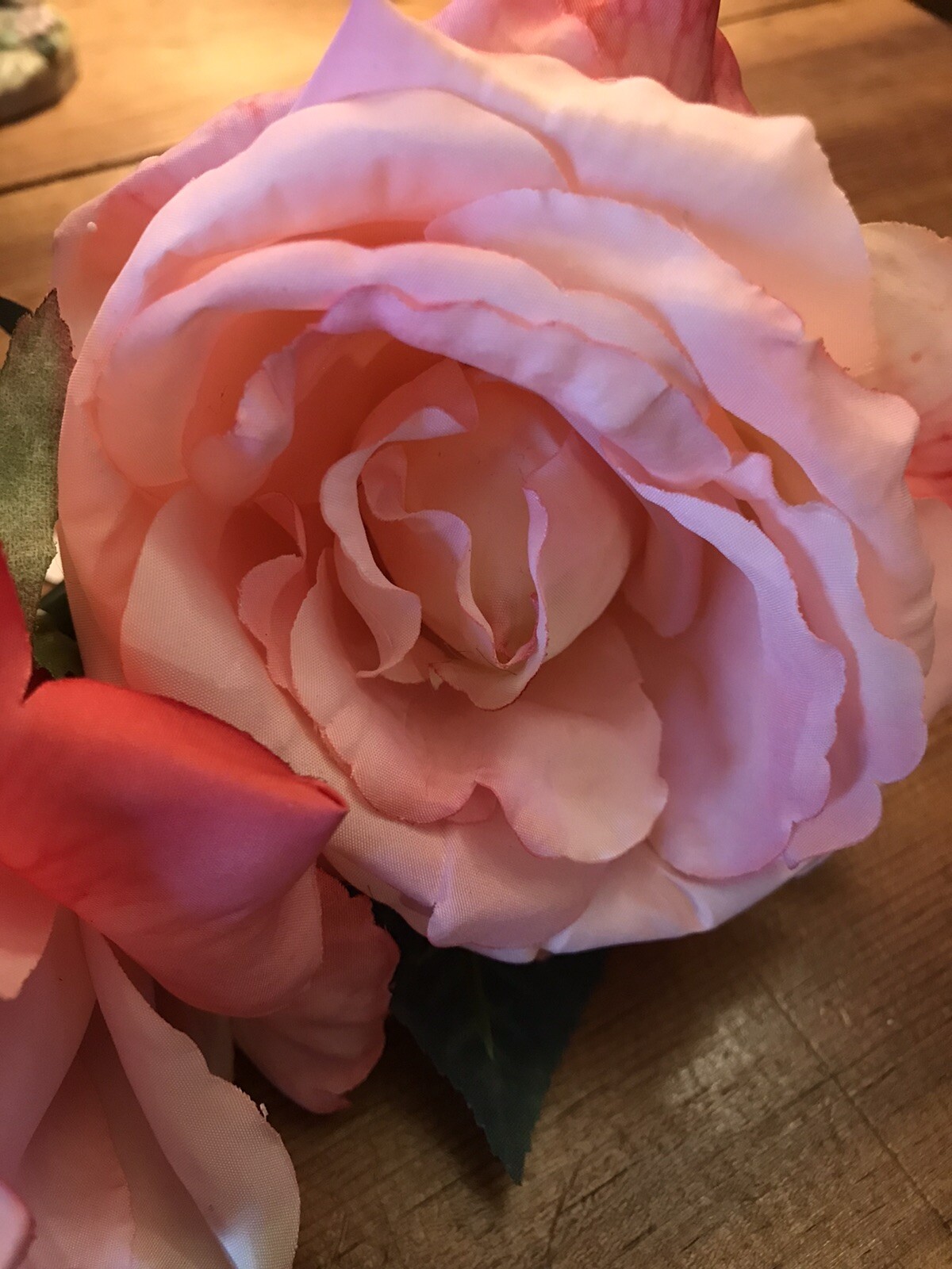 Alfresco Heidy Life Like Artificial Pink Roses Teacher DIY Project Home Decor