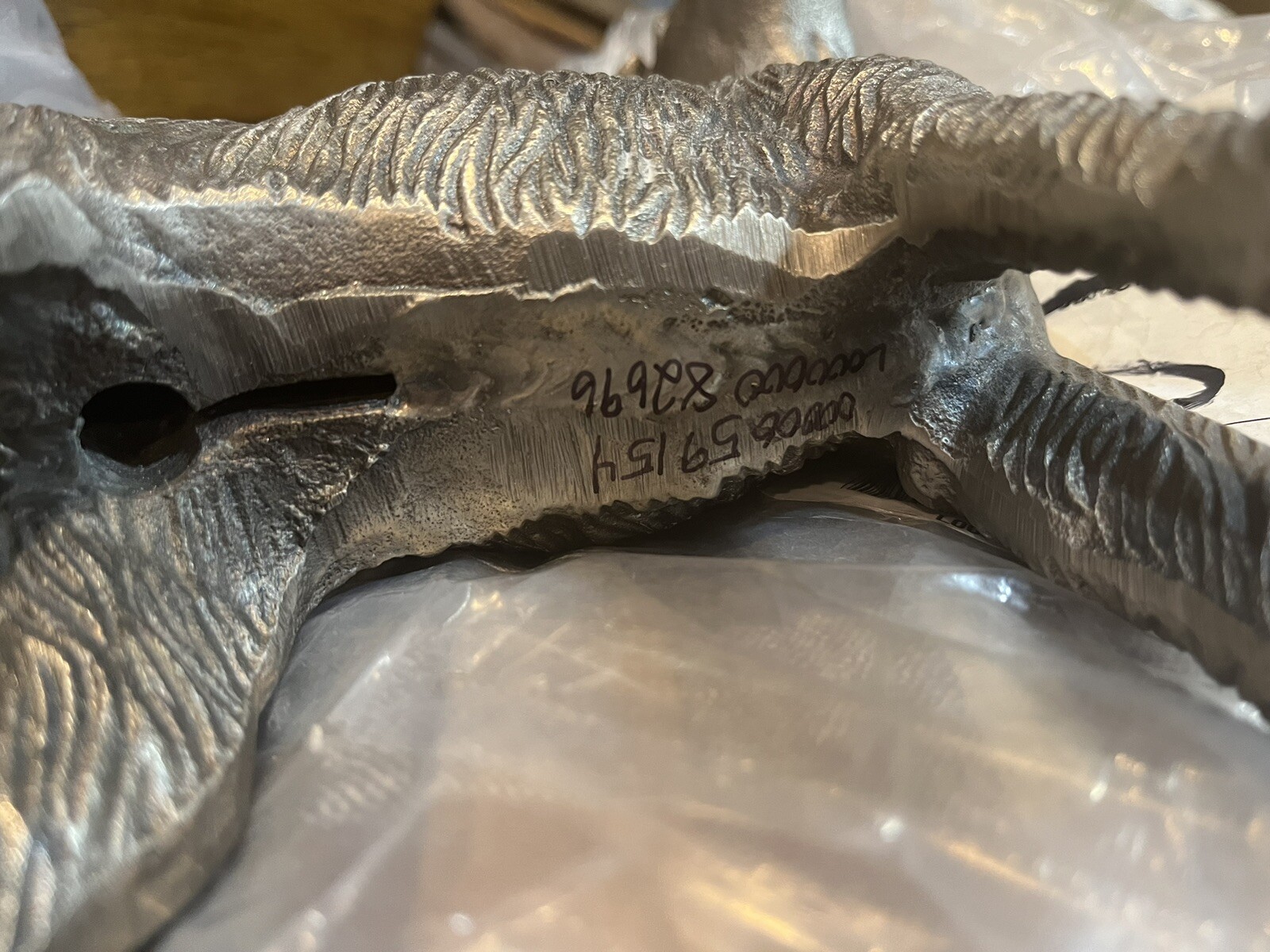 Pottery Barn Vintage iron silver Finish dog Object Photo shoot sample # 2