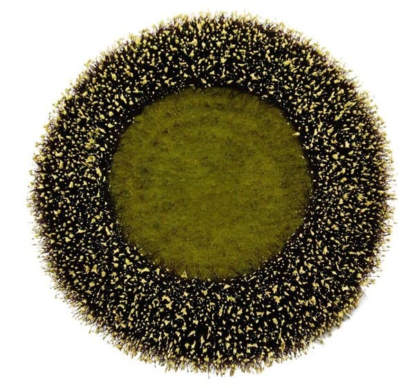 Yellow Black Flower Center Artificial Sunflowers Set 7 Inch Wreaths Decor