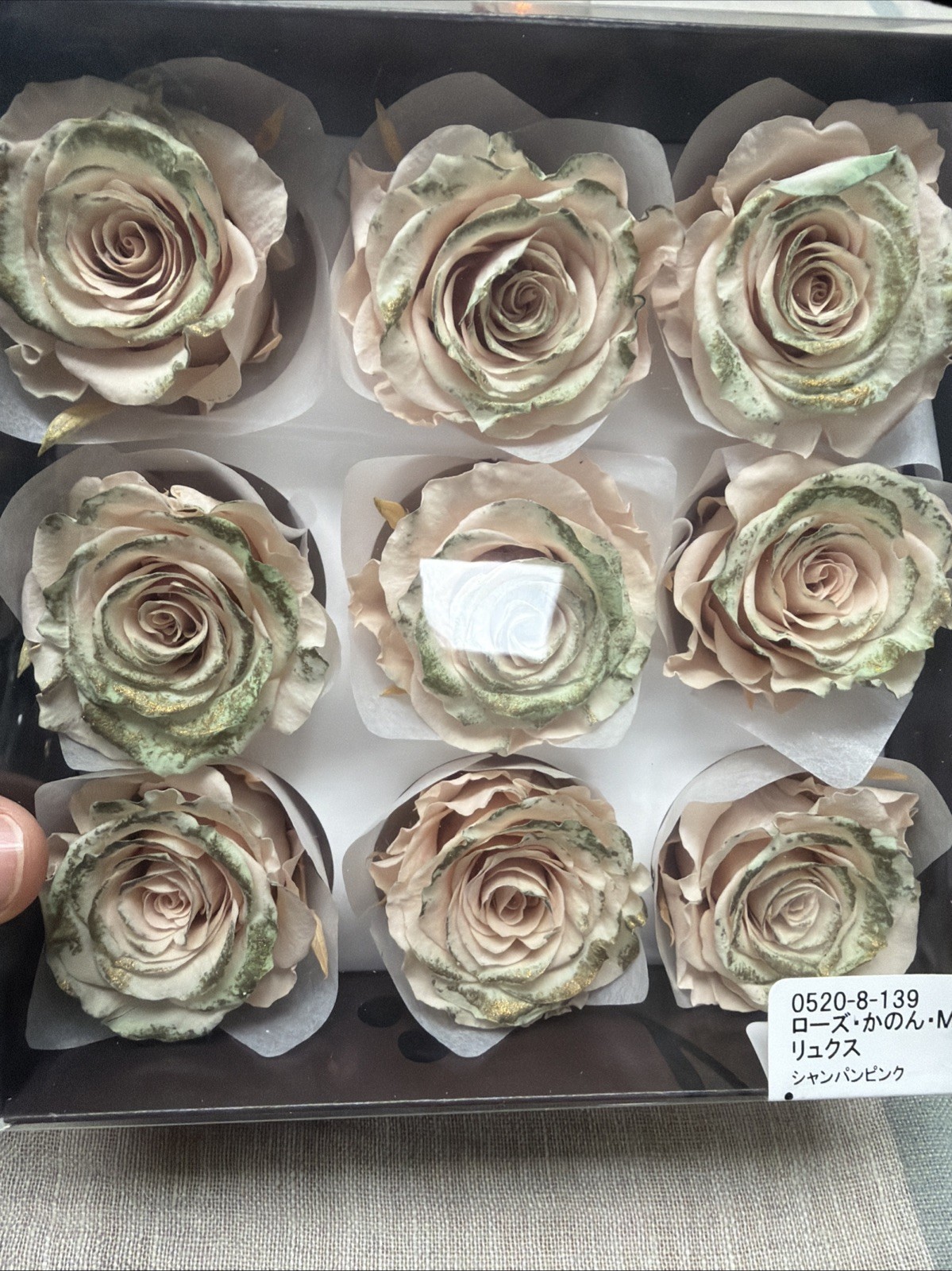 9xFlower Rose , Eternal Preserved Roses Gift for Her, Kod 139