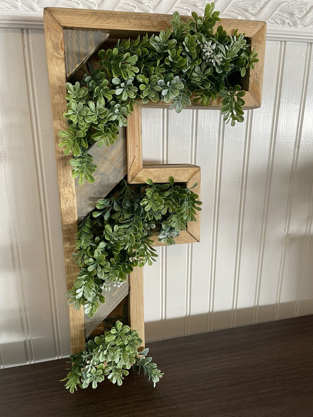 Custom Succulent Letter Decor. L And F Available. Contact Seller For Details.