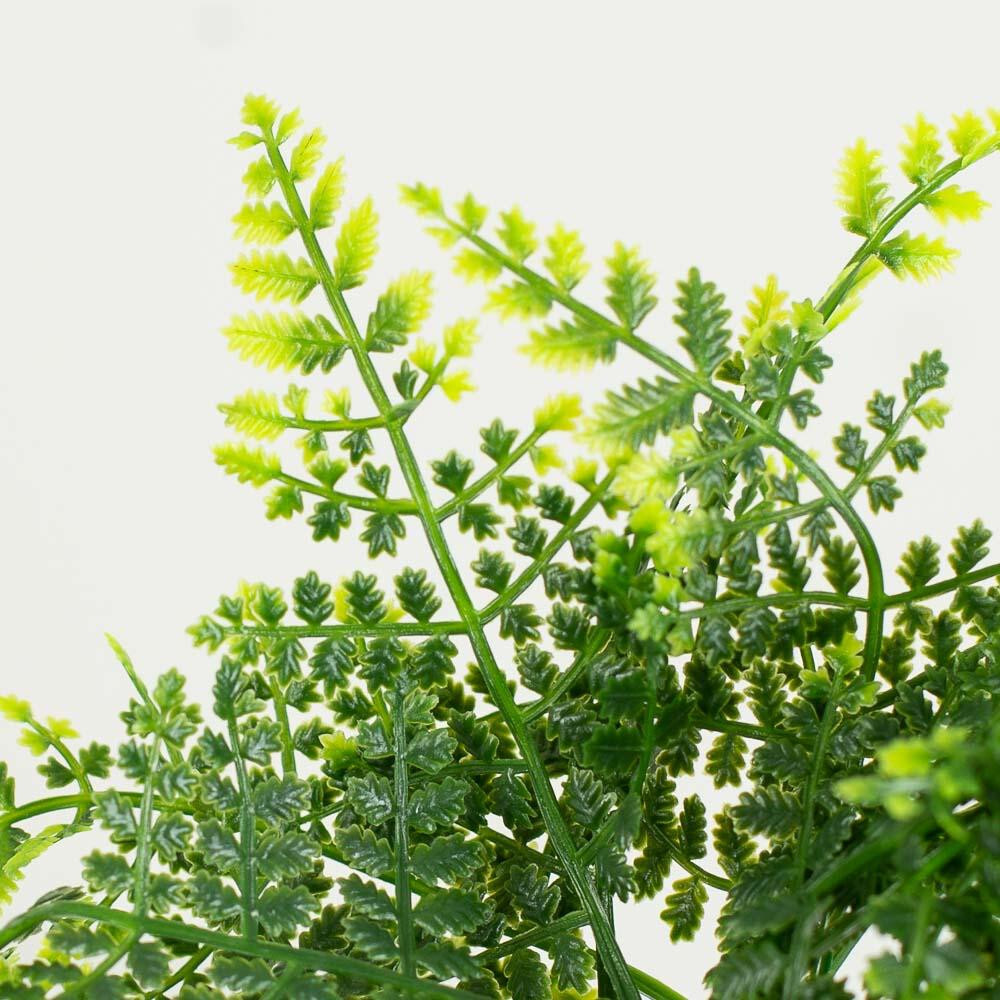 Set of 12 Artificial Vinyl Weatherproof Forest Fern 7-1/2″ Picks