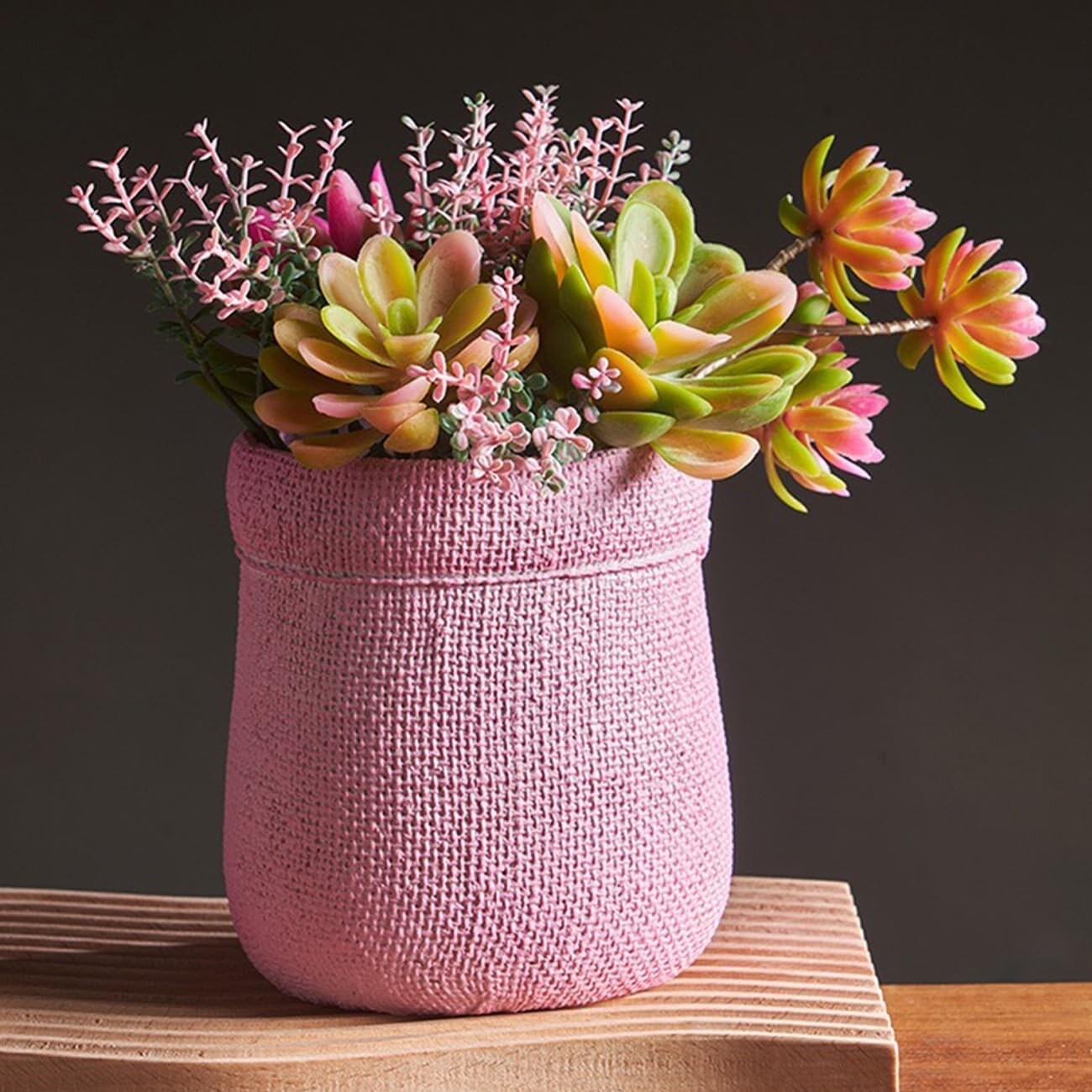 Succulents Plants Artificial Small Fake Plants Mini Faux Plants Indoor for Room