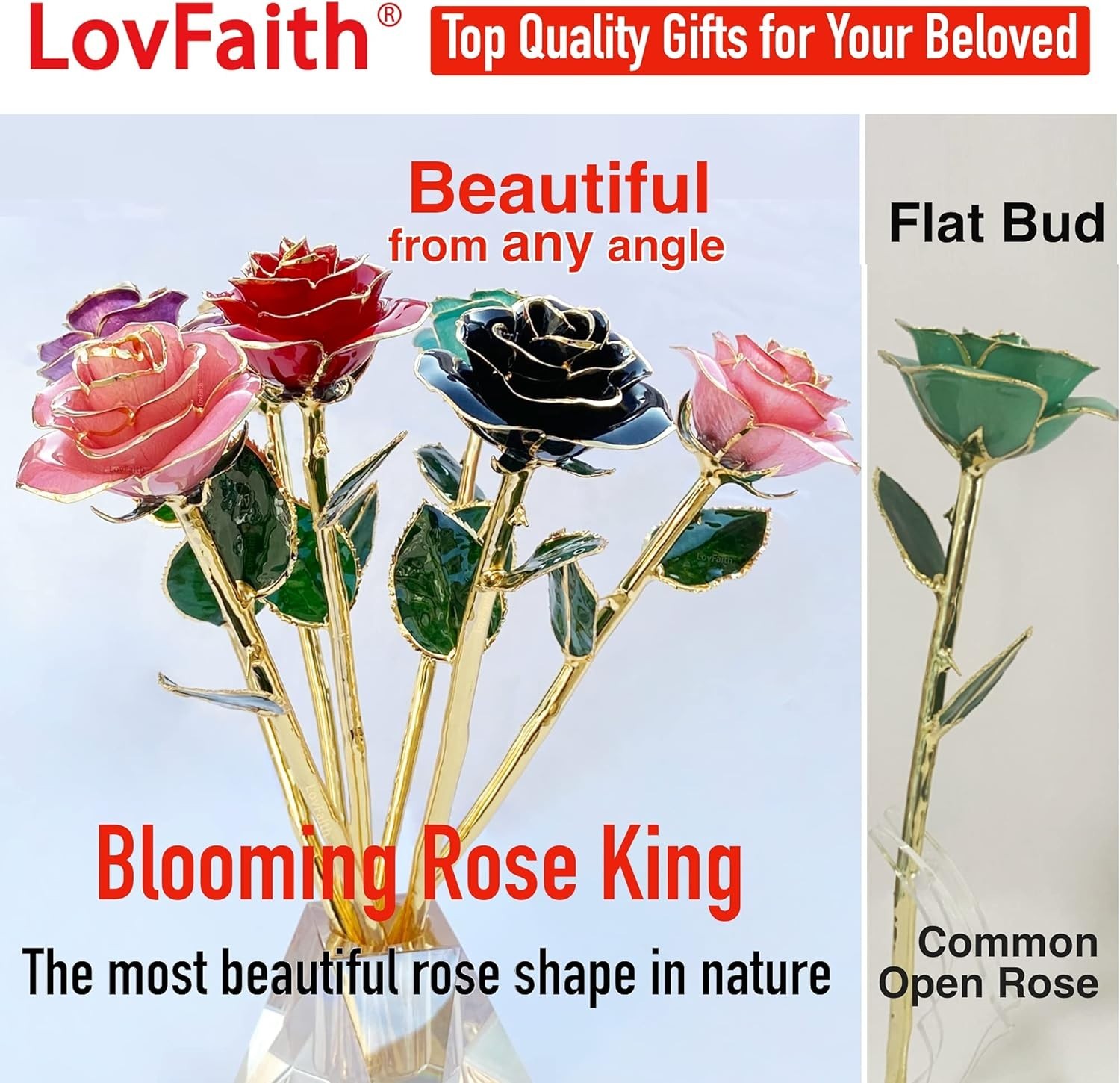 Timeless 24K Gold Dipped Rose – Stunning Gift Idea for Anniversaries & Birthdays