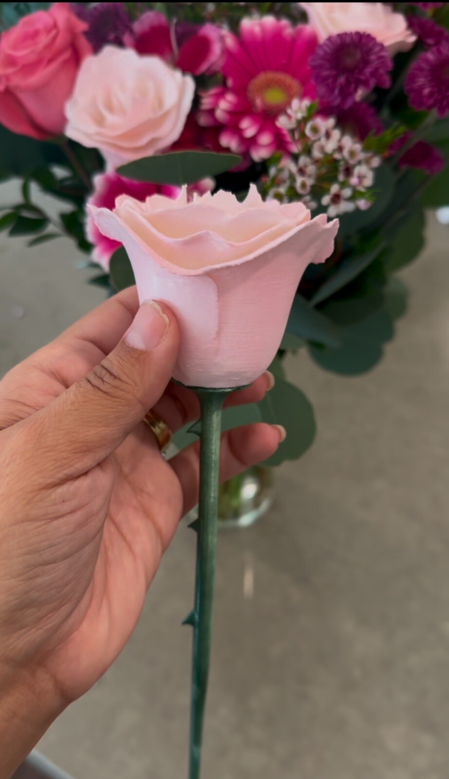 3 Roses – 3D Printed Decorative Flowers